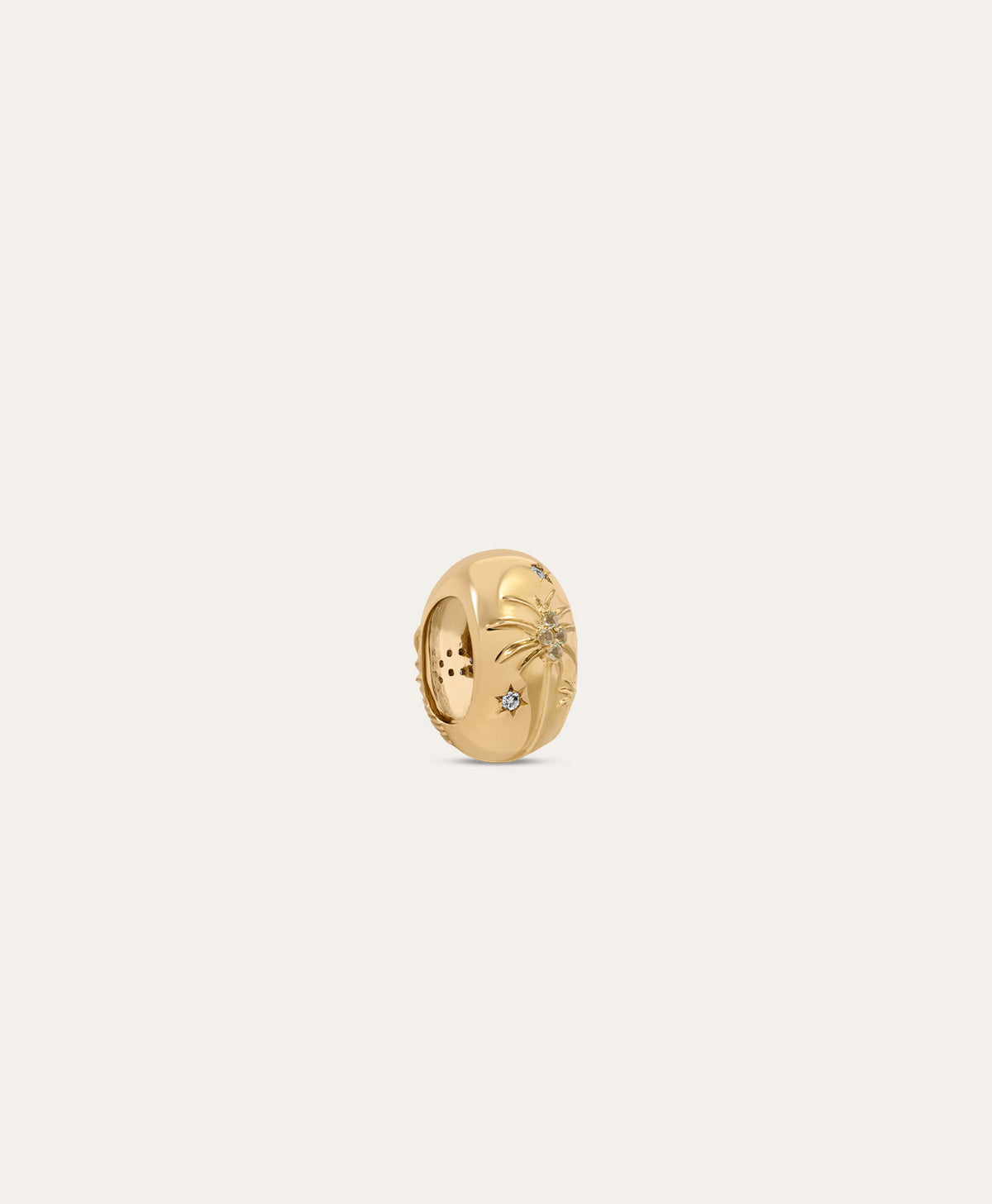 One of a Kind Palm Tree Big Bead