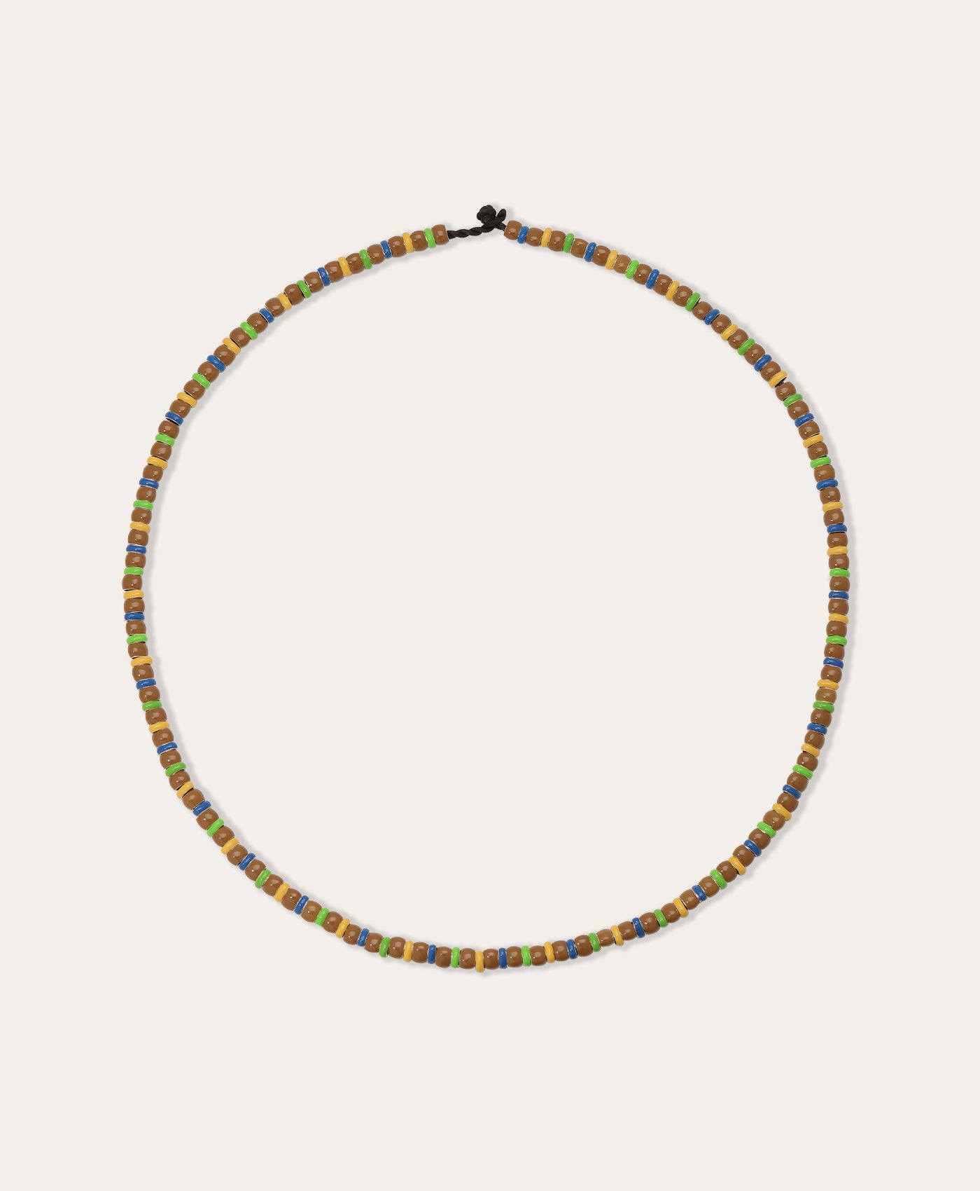 One of a Kind Woodland Full Enamel Mini Bead Necklace