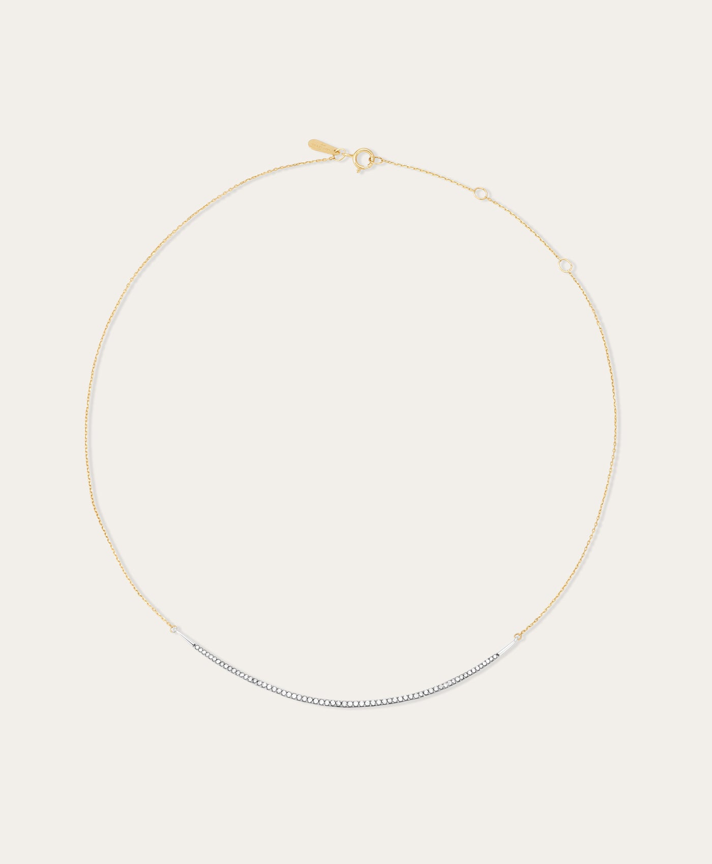 Pavé Curve Collar