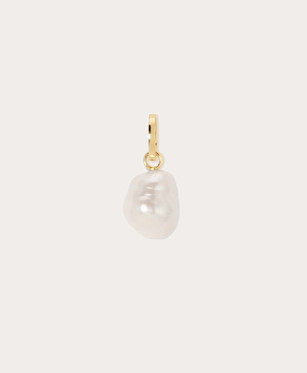 Pearl Drop Hinged Charm
