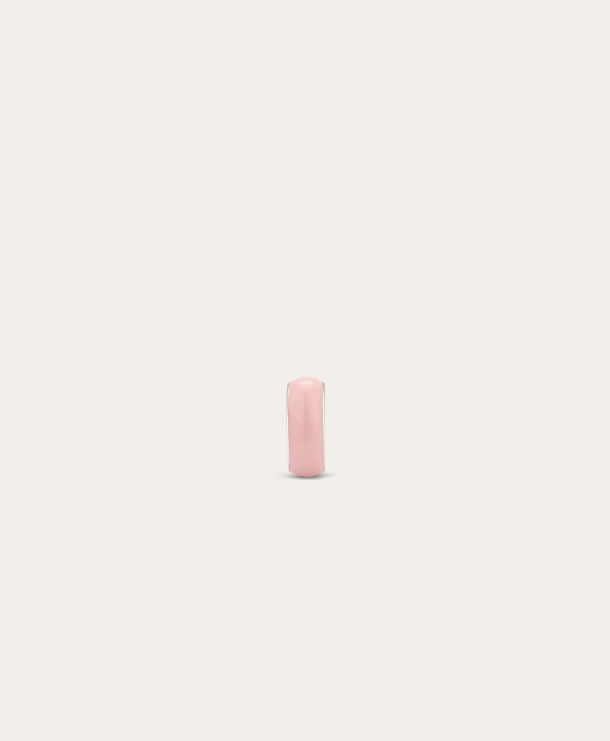 Pink Enamel Mini Bead