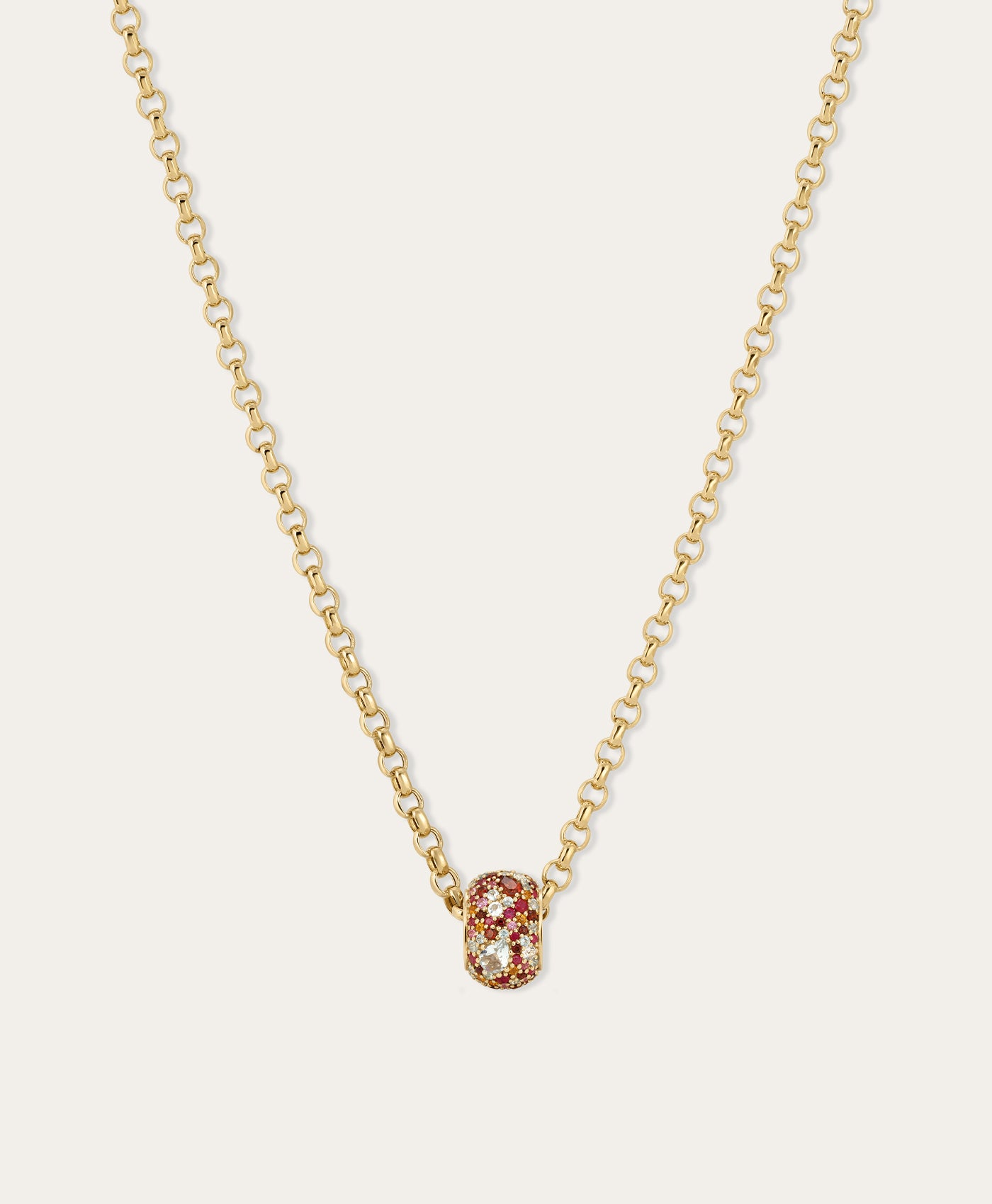 Crown Jewels Gemstone Big Bead