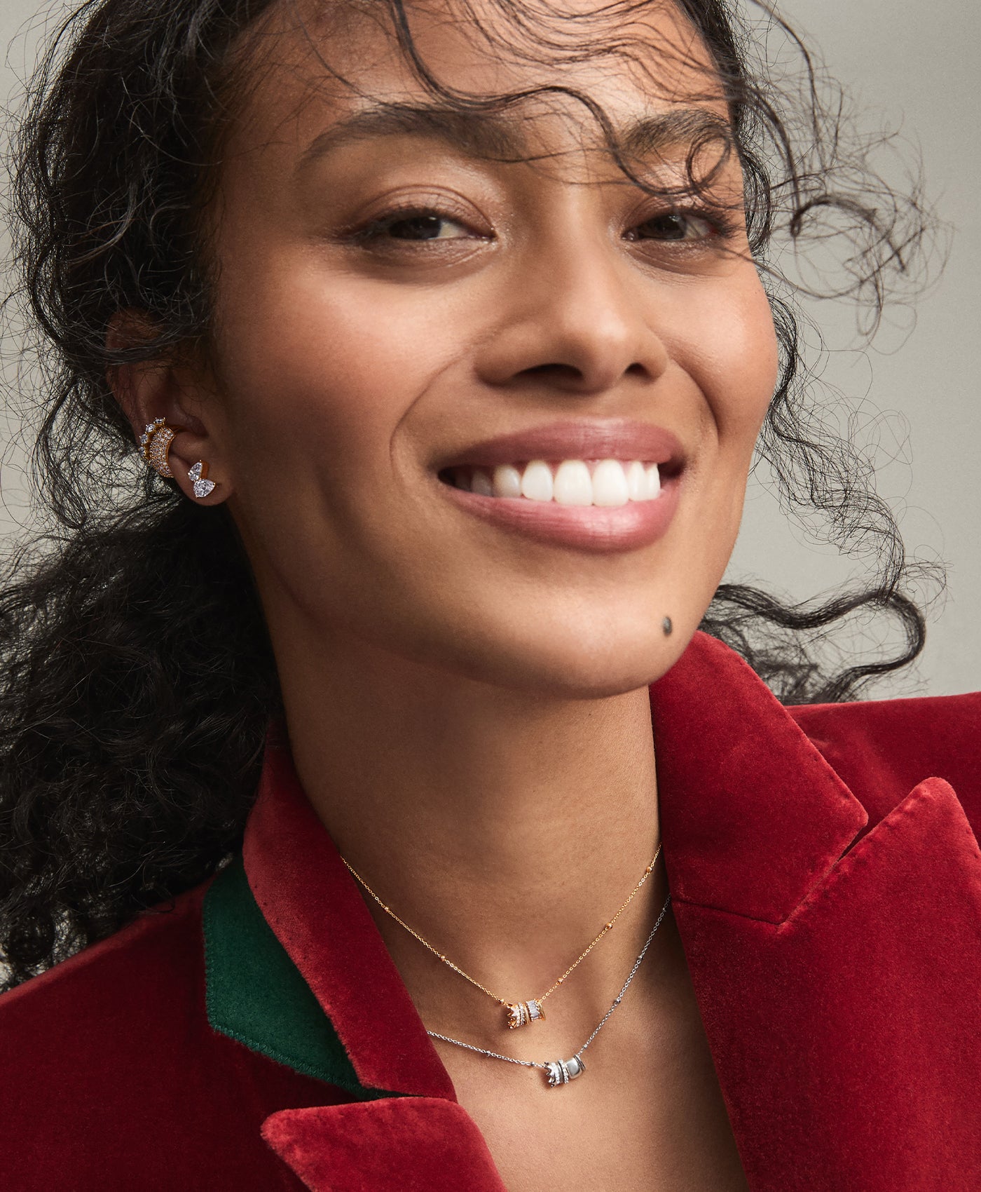 Royal Rager Mini Bead Necklace in Sterling Silver