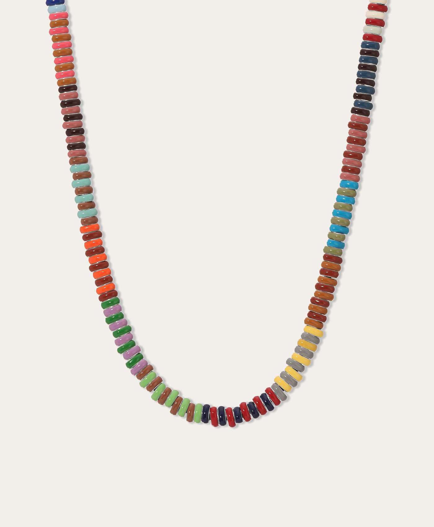 Runway Stripes Mini Bead Necklace