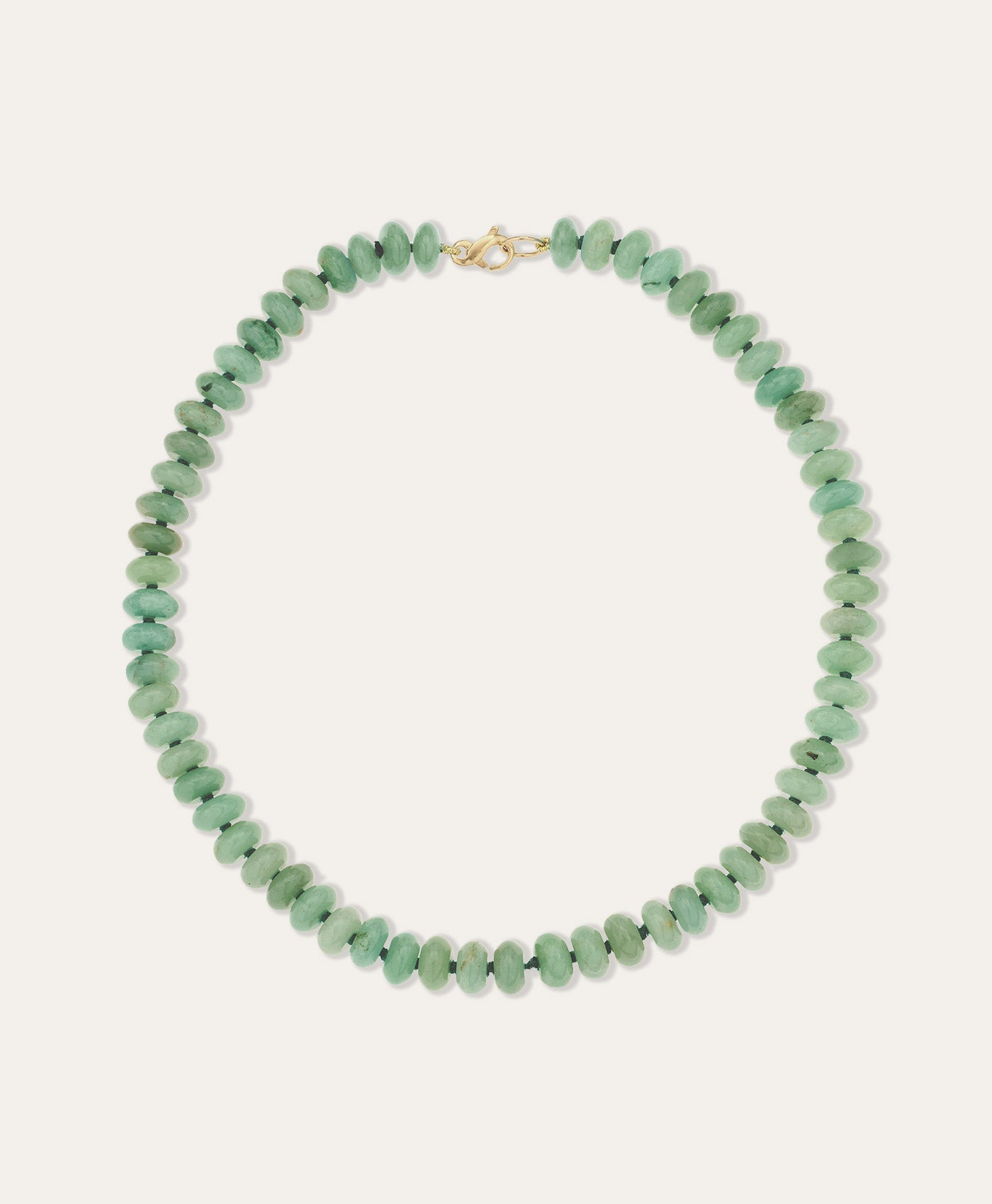 Sage Green Gemstone Necklace