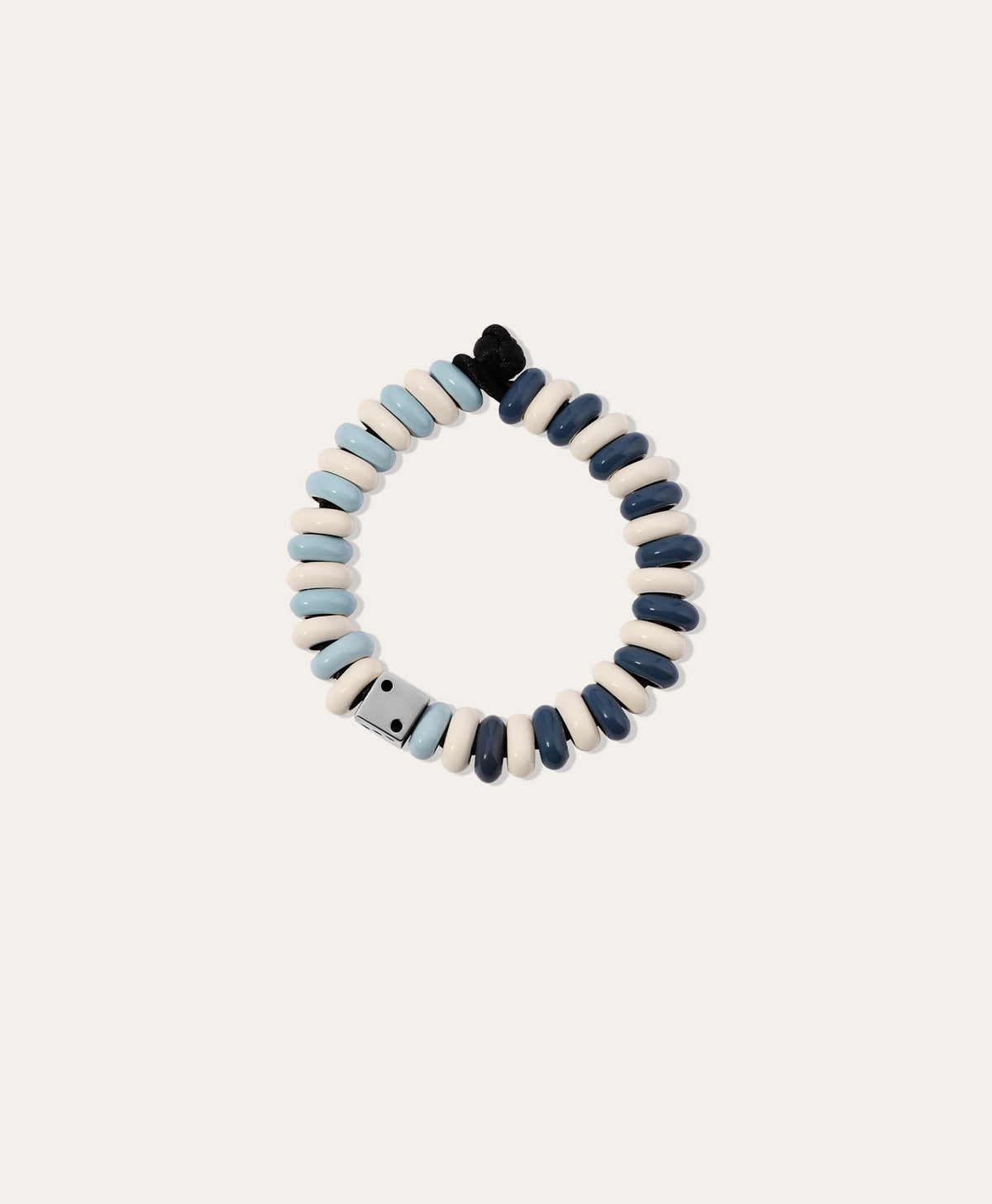 Seaside Stripes Big Bead Bracelet