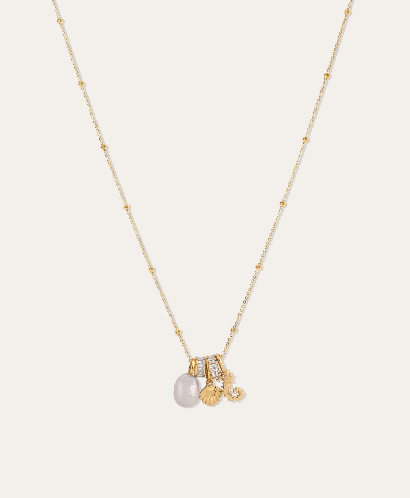 She Sells Seashells Diamond Rager Necklace