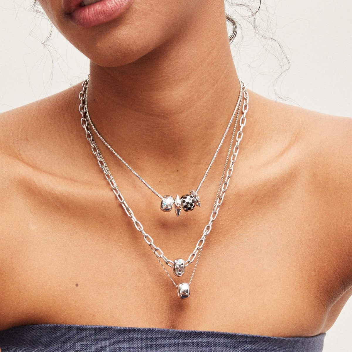 Engravable Big Bead in Sterling Silver