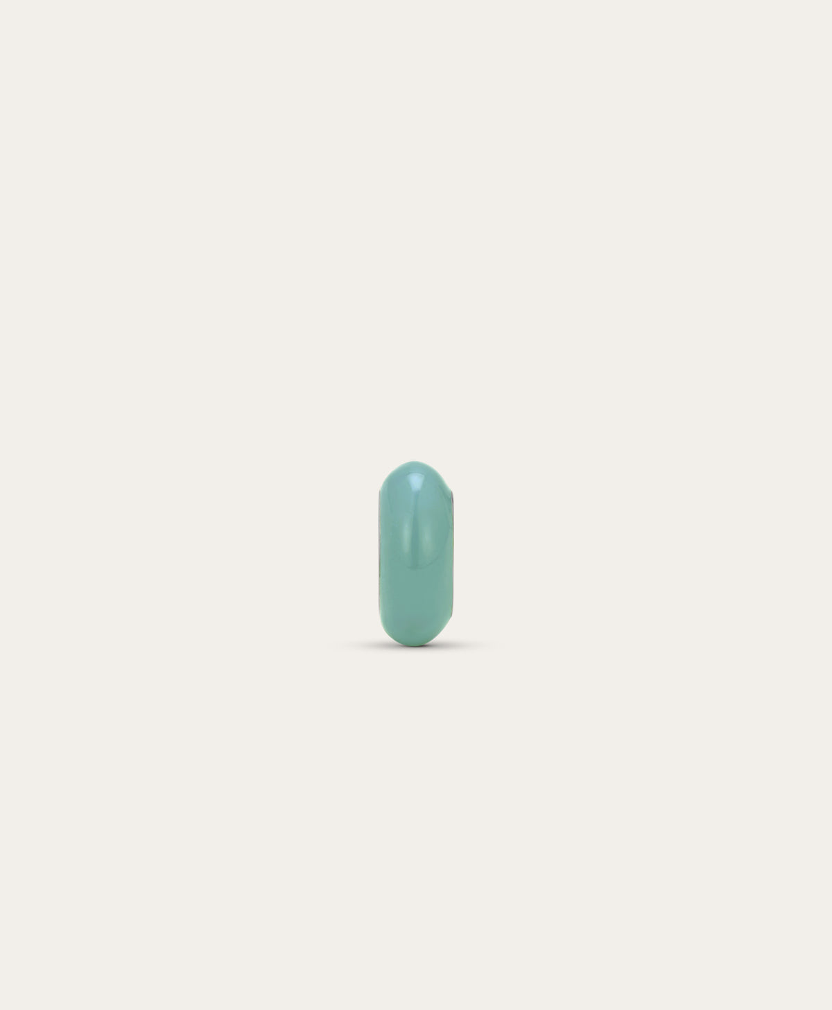Sky Enamel Big Bead