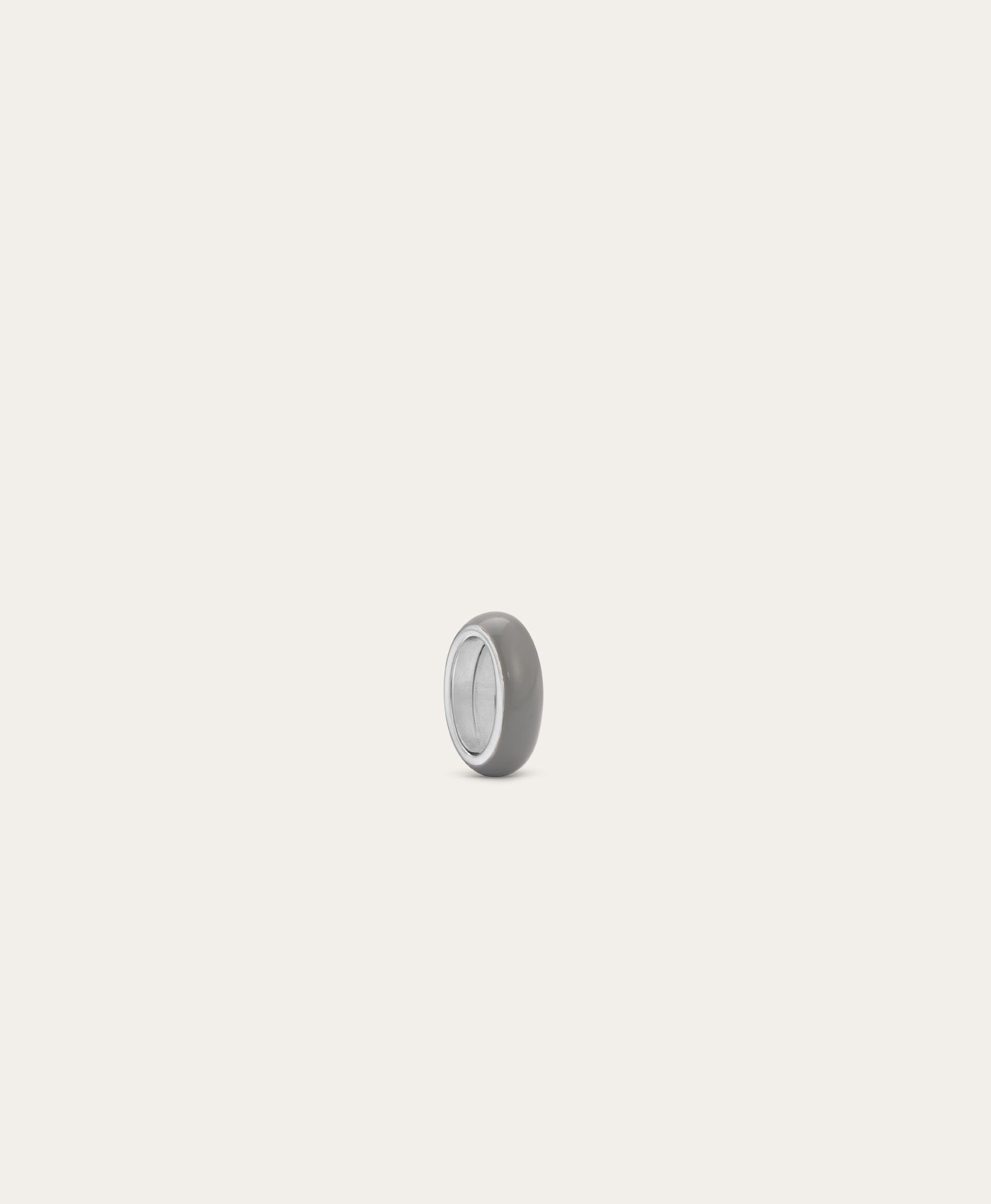 Slate Enamel Bead