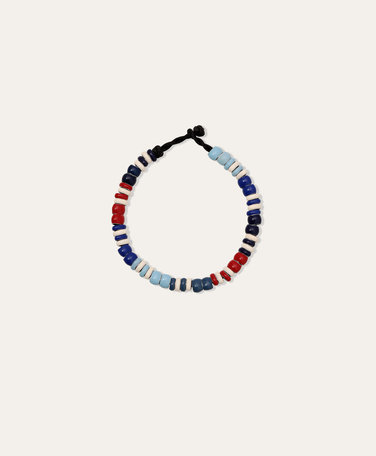 Stars and Stripes Mini Bead Bracelet