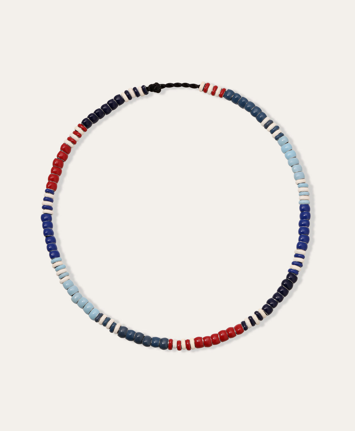 Stars and Stripes Mini Bead Necklace