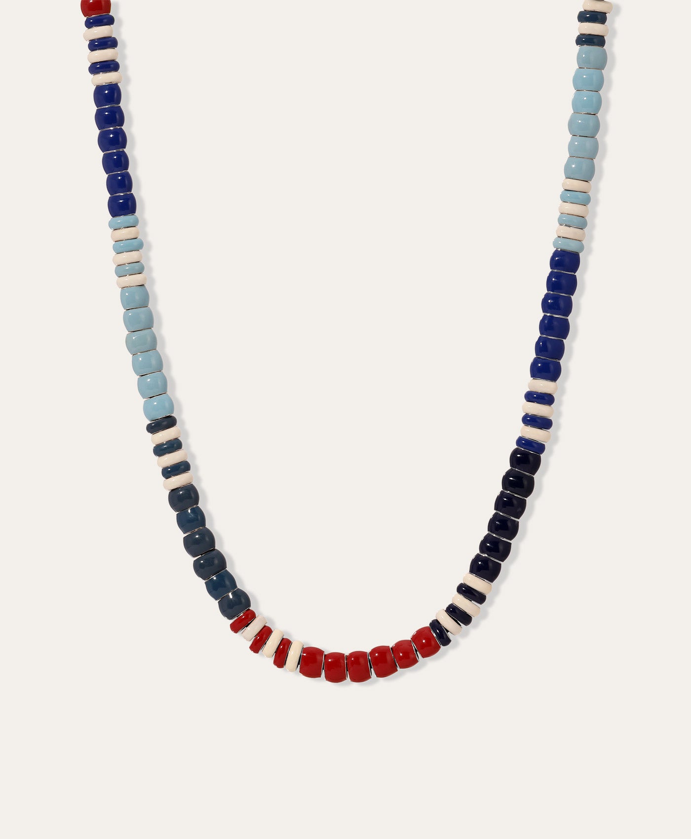 Stars and Stripes Mini Bead Necklace