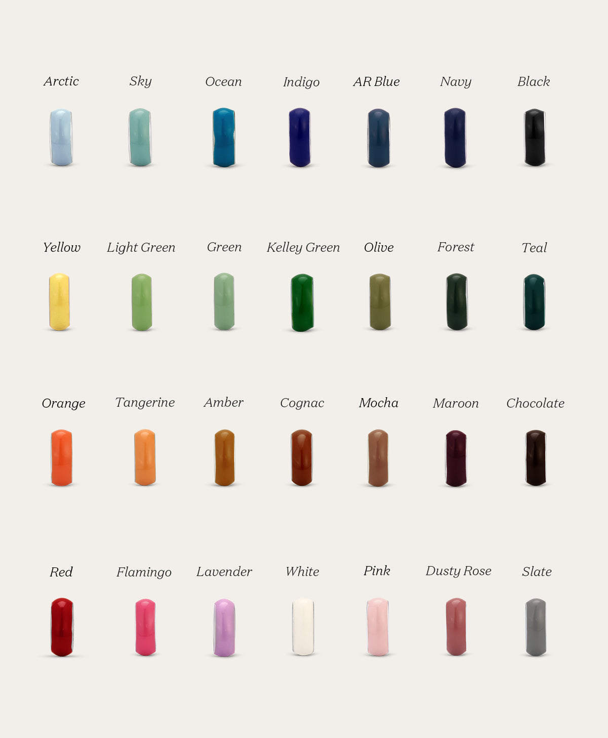 Thin Mini Bead Color Pack (Choose Your Color)