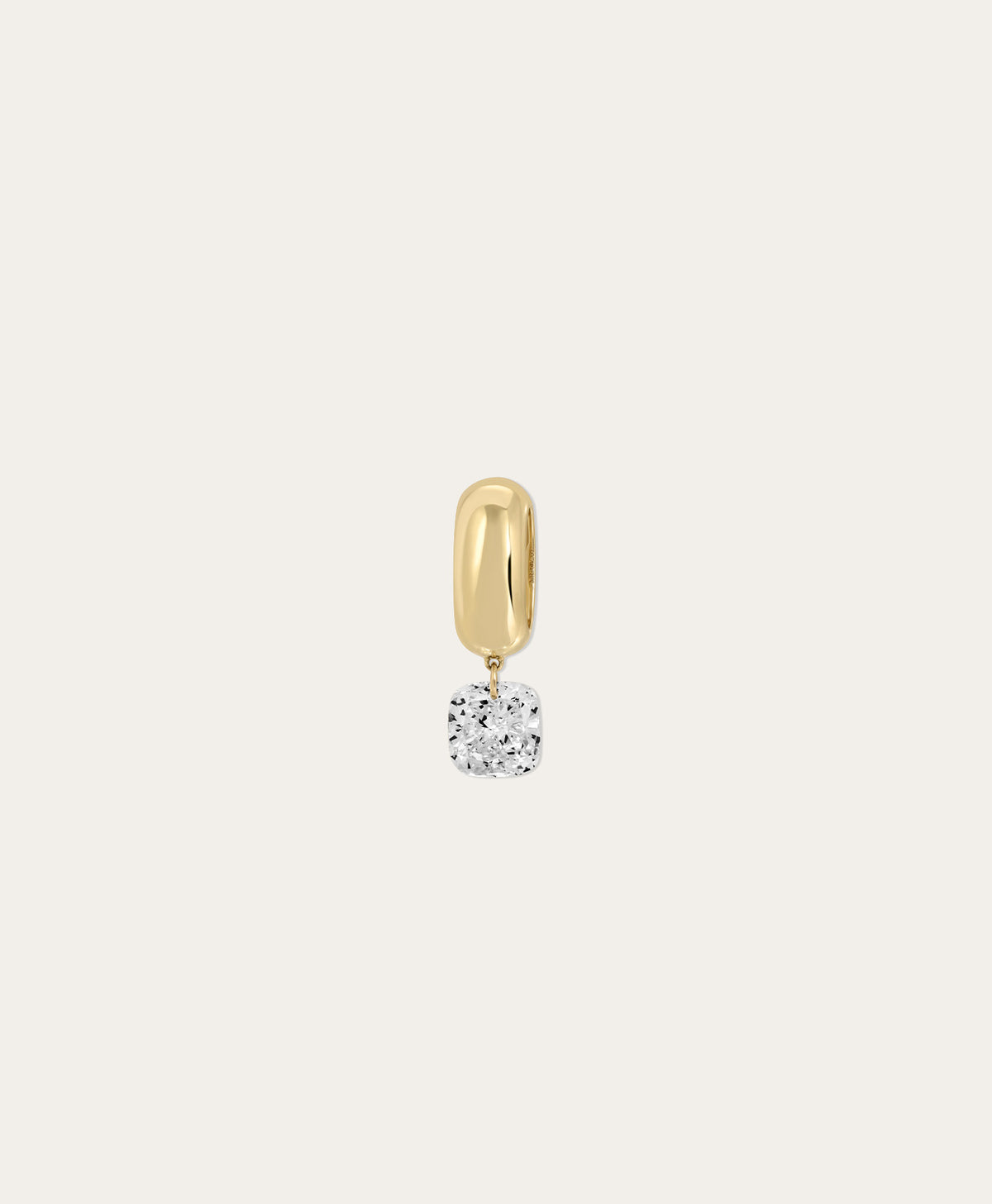 Twinkle Diamond Asscher Big Bead