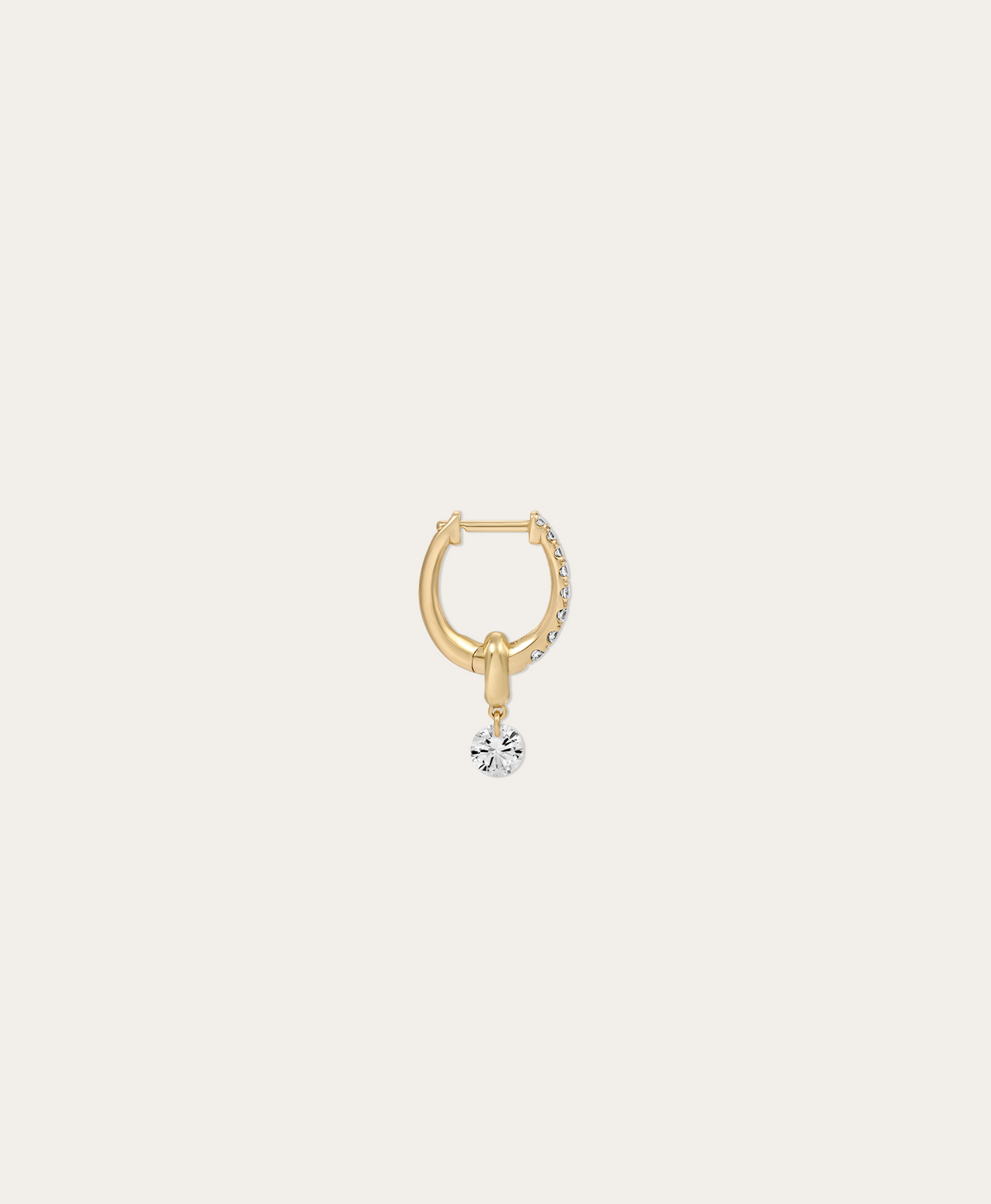Twinkle Diamond Mini Bead Hoop