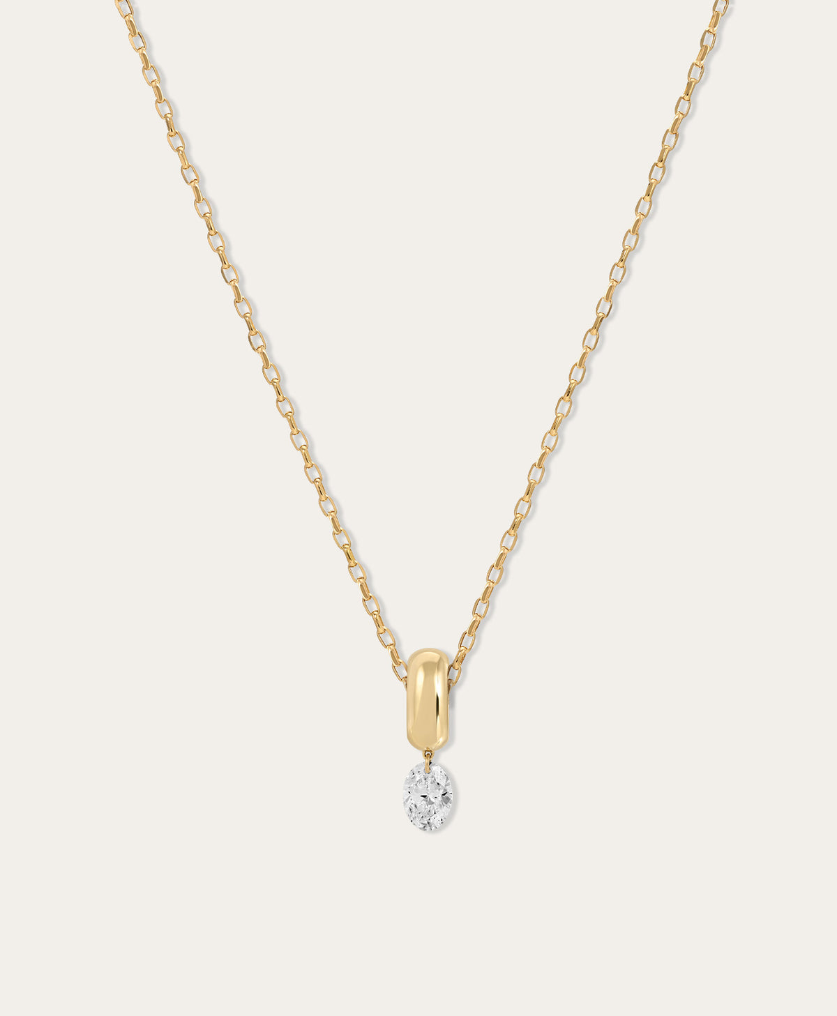 Twinkle Diamond Oval Big Bead