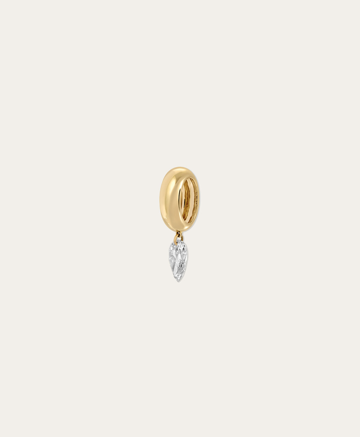 Twinkle Diamond Pear Big Bead