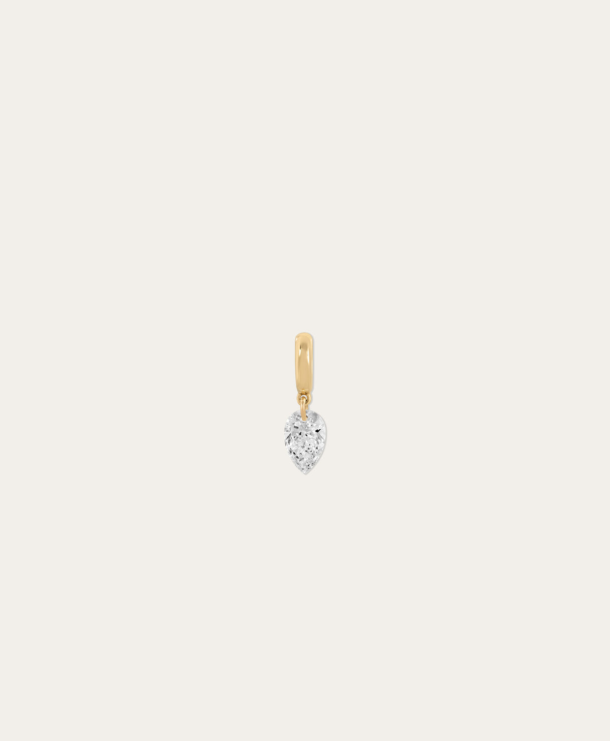 Twinkle Diamond Pear Mini Bead