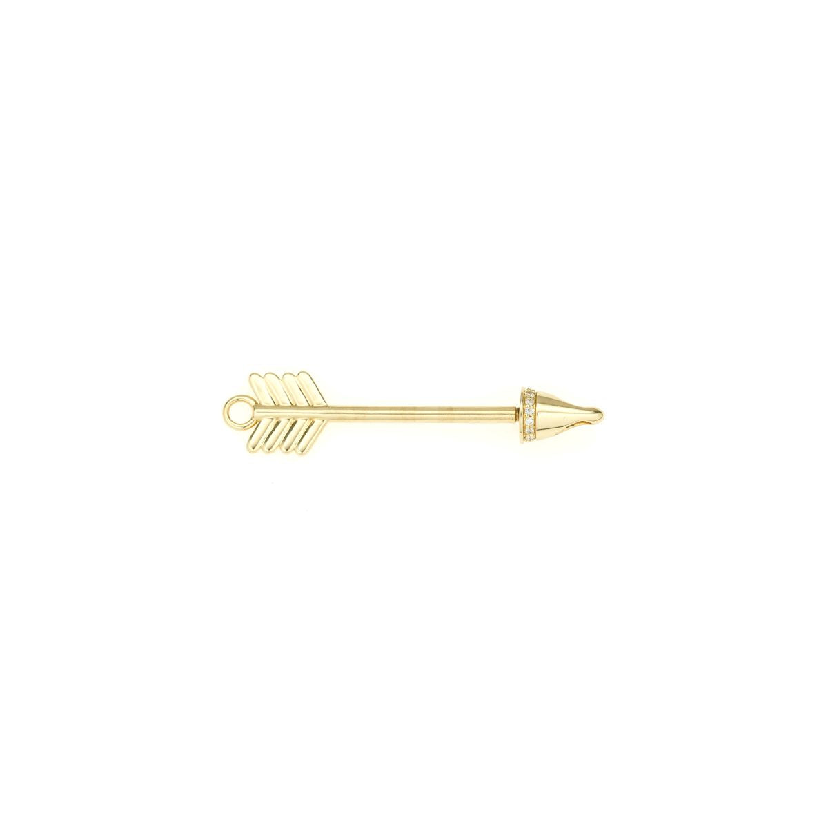Diamond Arrow Hinged Charm for Mini Beads
