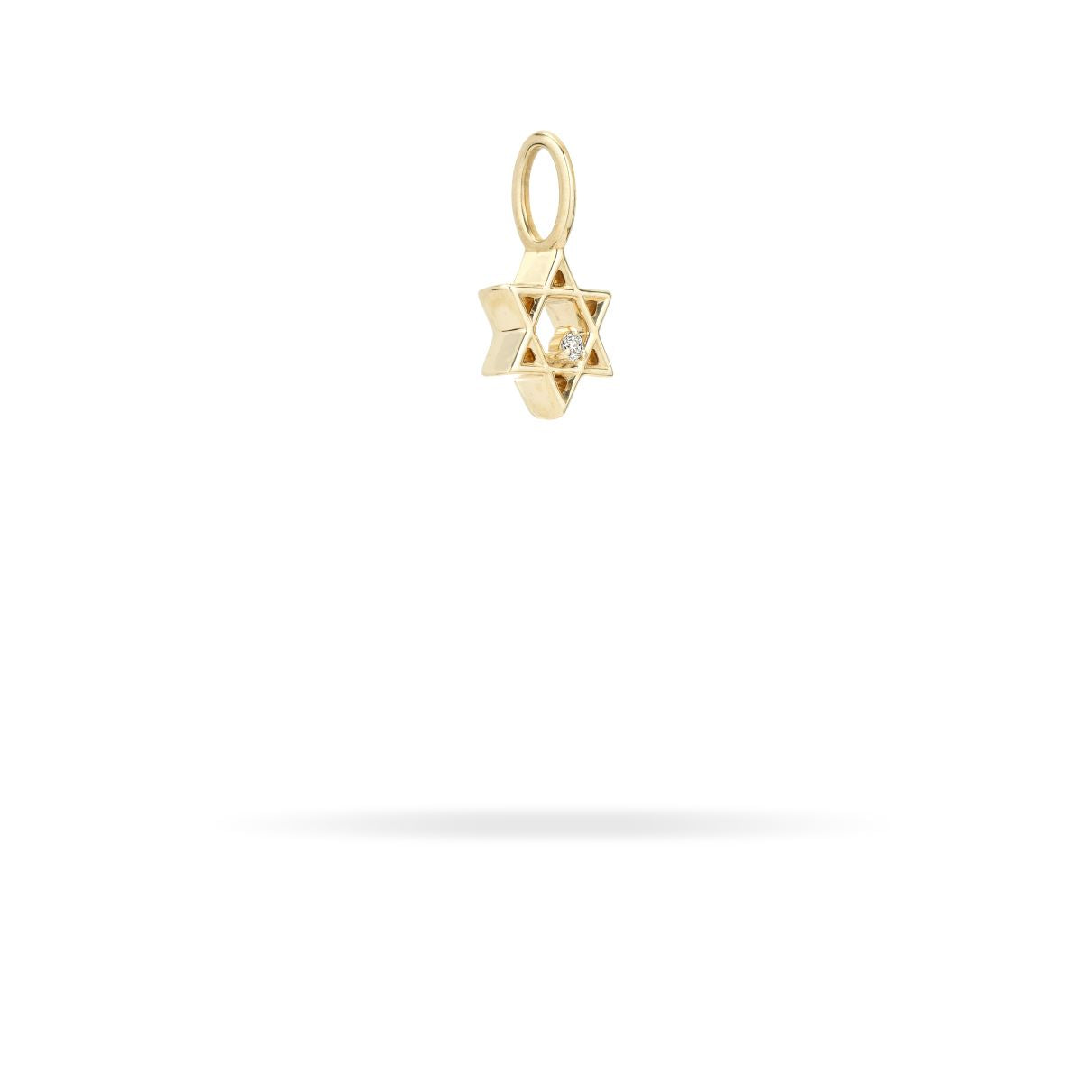 Diamond Star of David Mini Charm