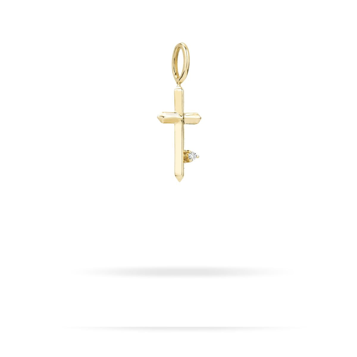 Diamond Cross Mini Charm