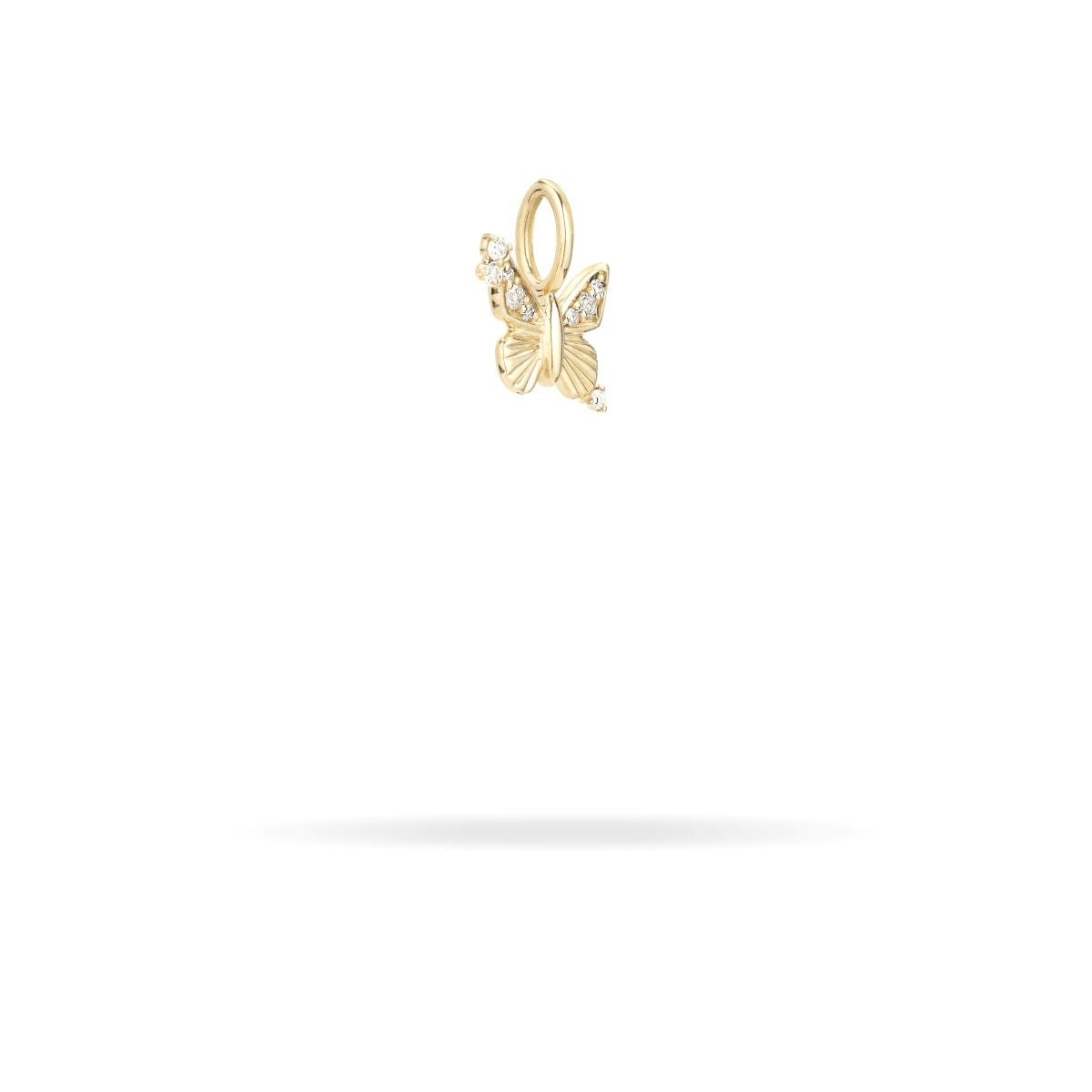 Diamond Butterfly Mini Charm