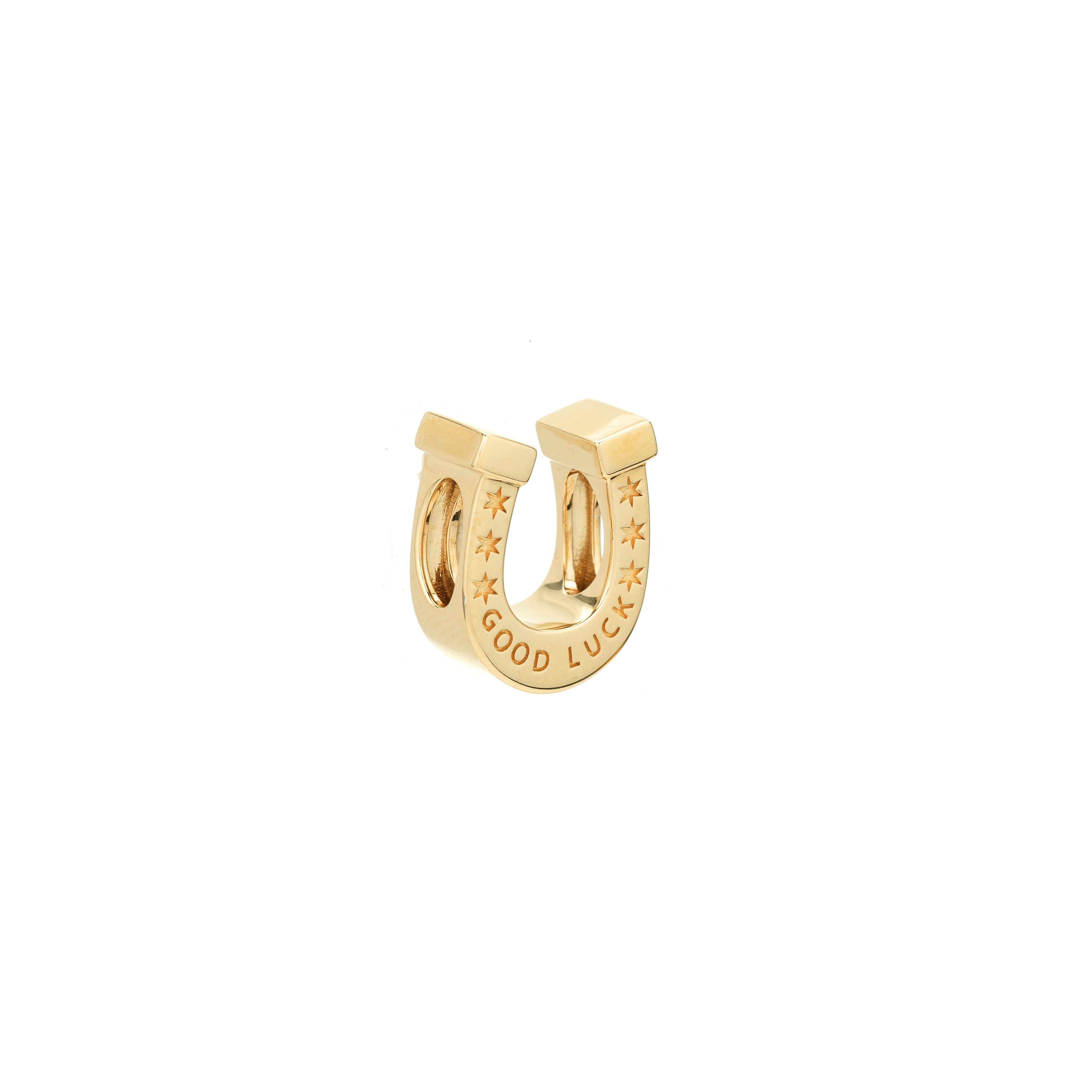 Good Luck Horseshoe Big Bead