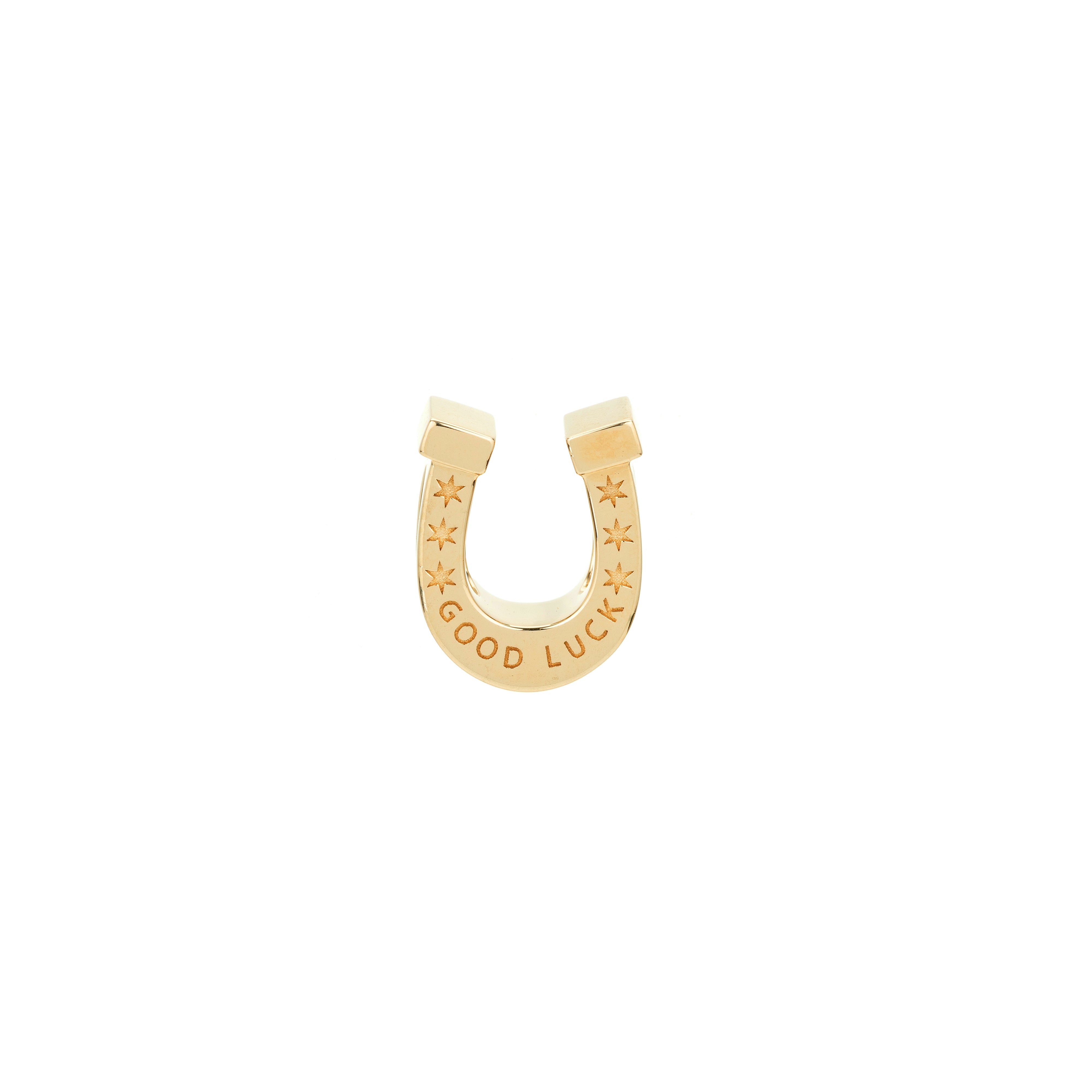 Good Luck Horseshoe Big Bead