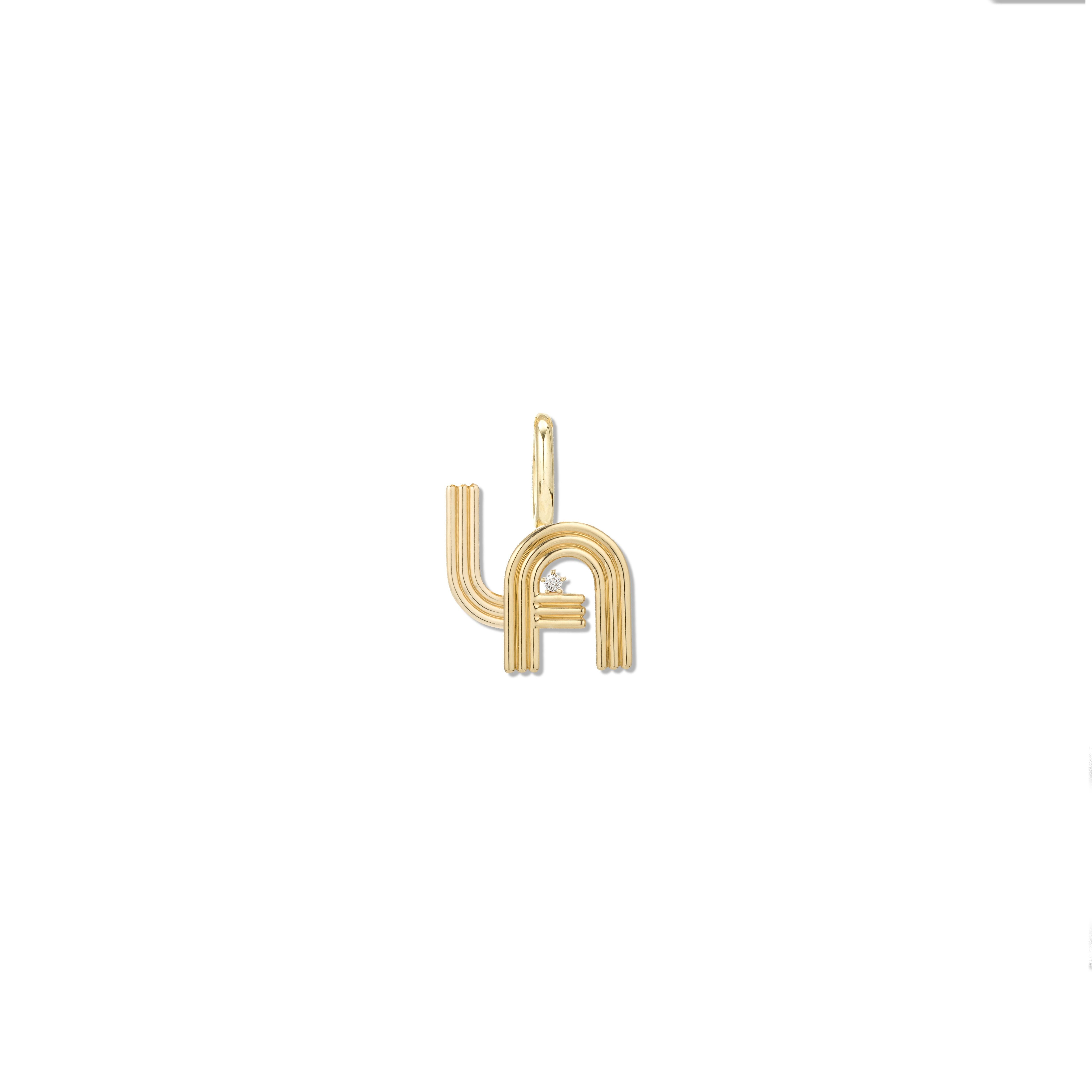 Groovy Diamond LA Mini Charm