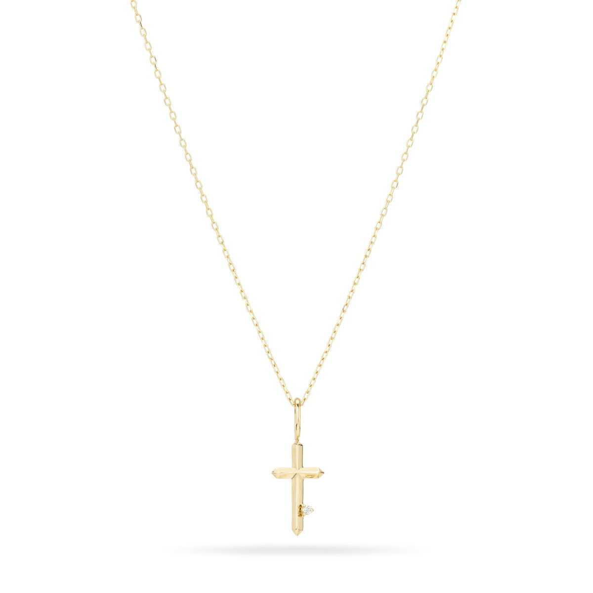 Diamond Cross Mini Charm