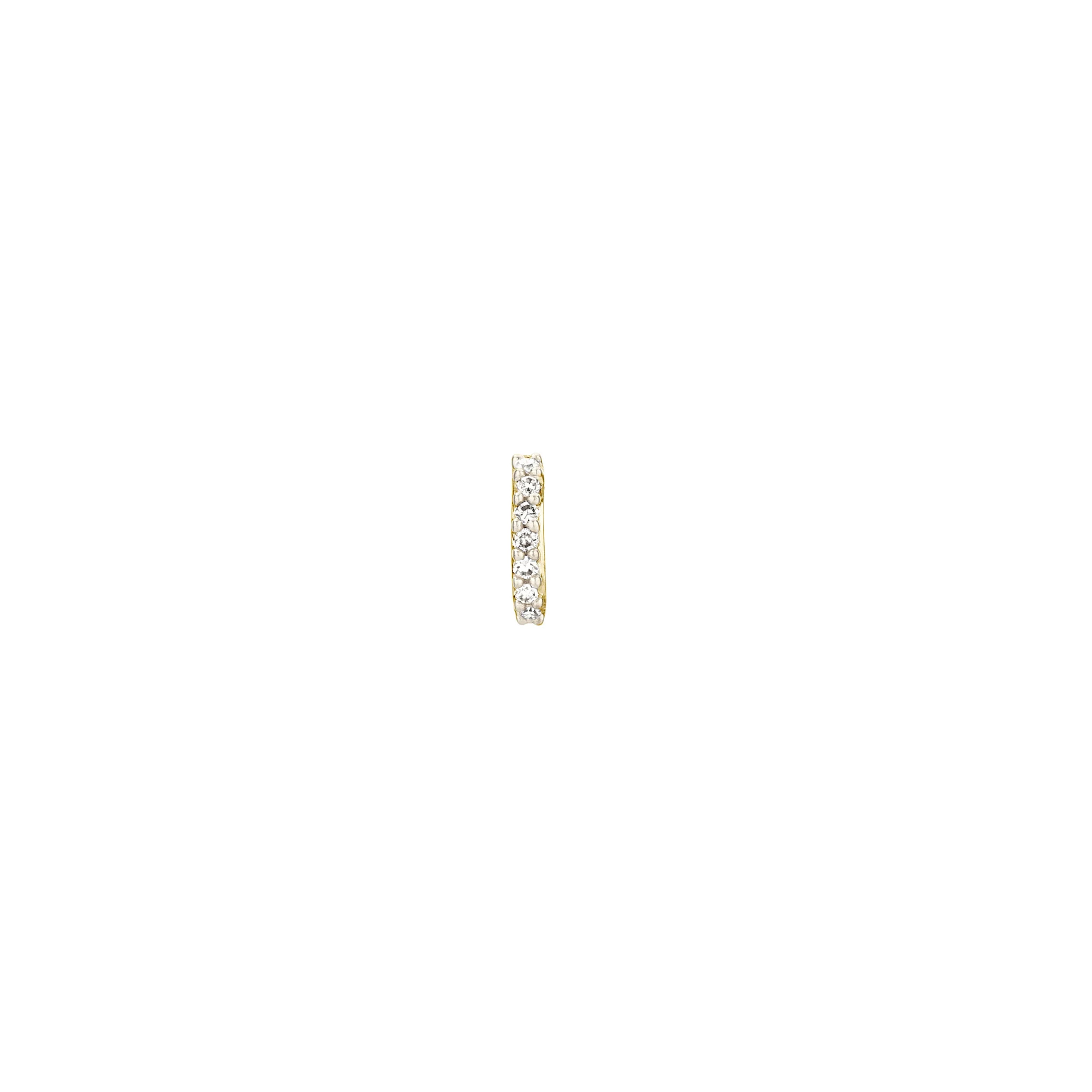 Pavé Diamond Mini Bead