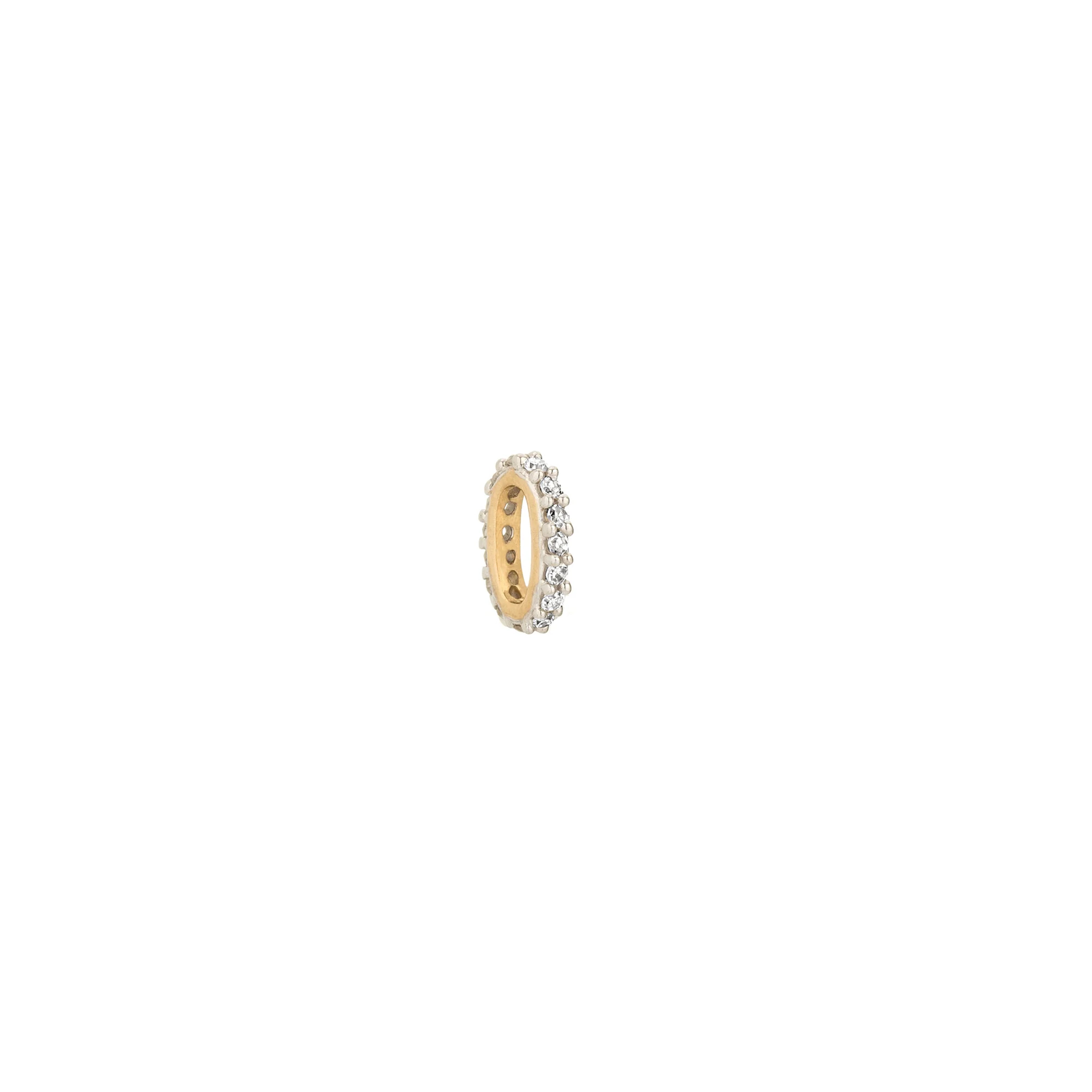 Pavé Diamond Mini Bead