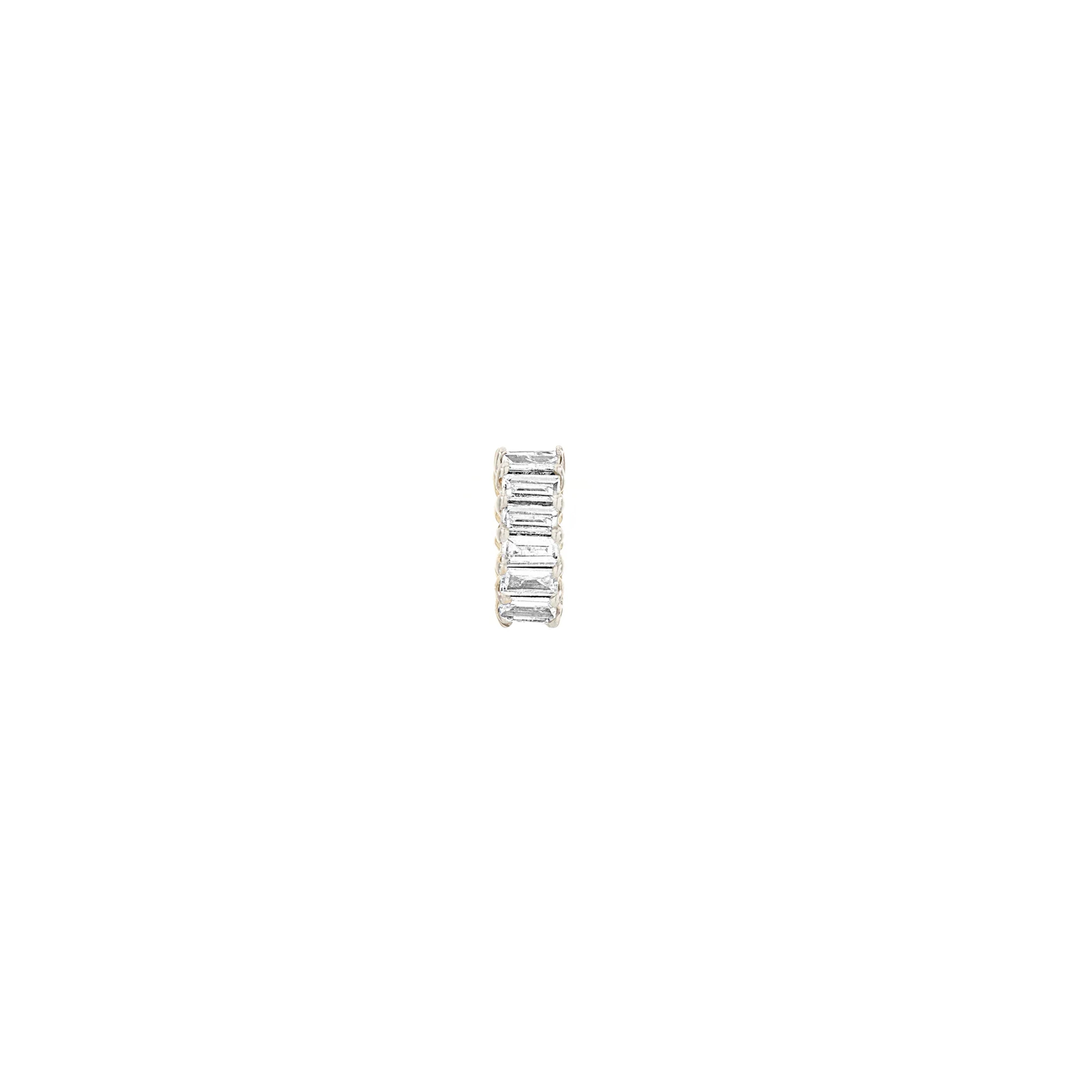 Prong-Set Baguette Mini Bead