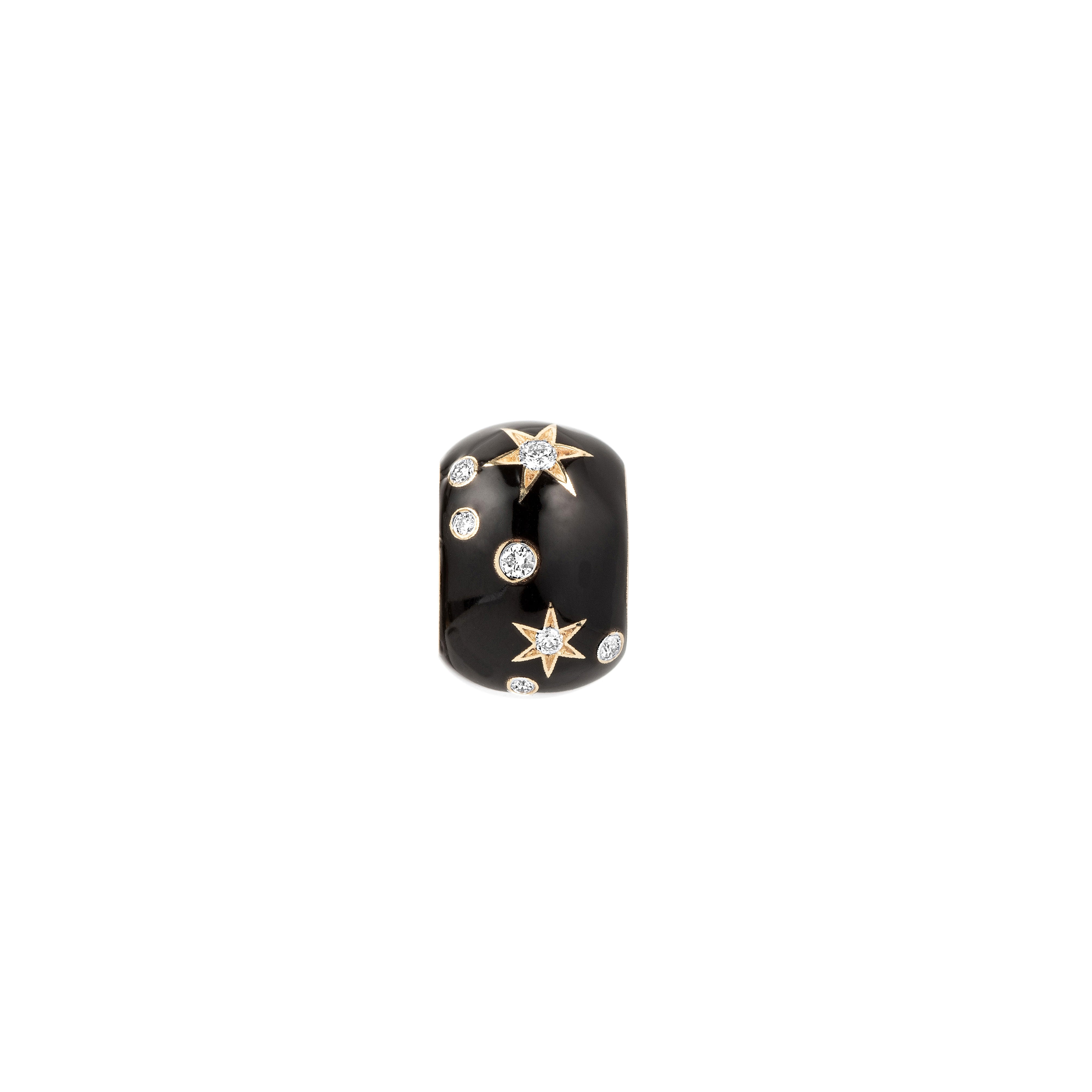 Zodiac Ceramic + Diamond Scorpio Big Bead