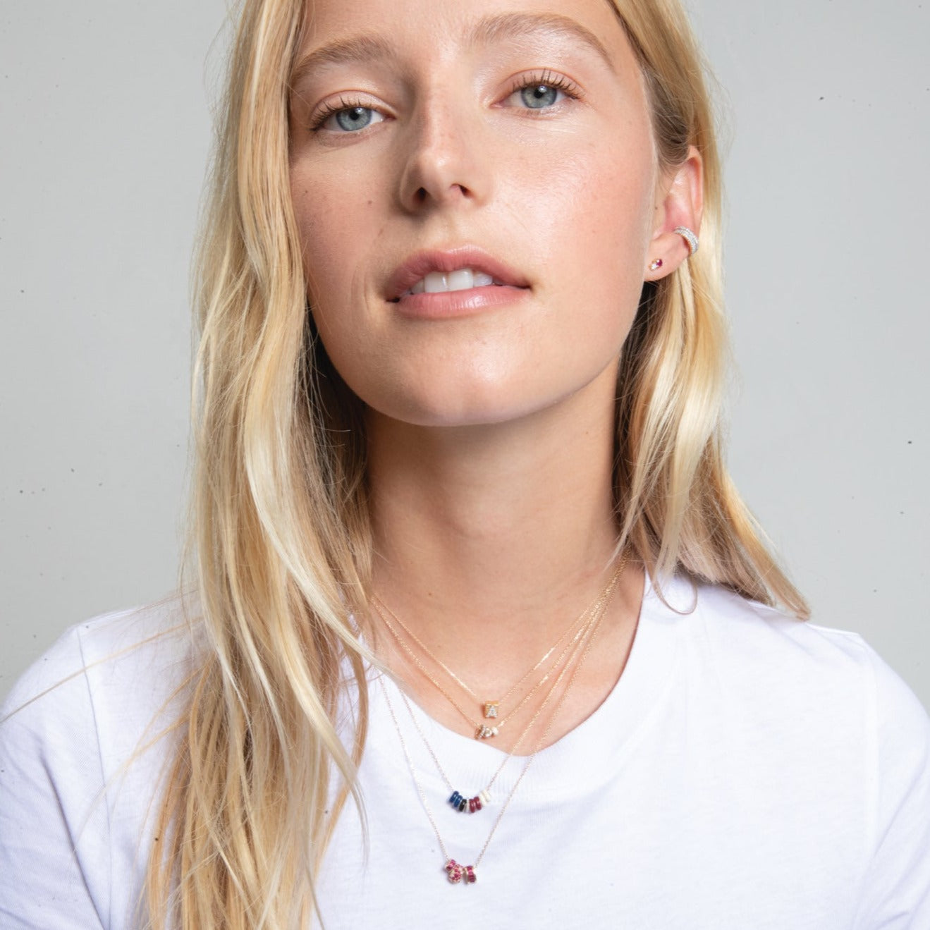 Initial Bead in Sterling Silver