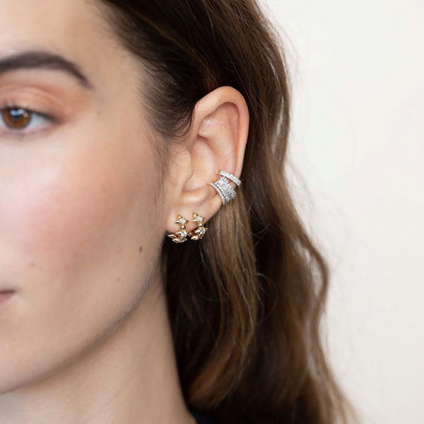 Full Stack Baguette Ear Cuff