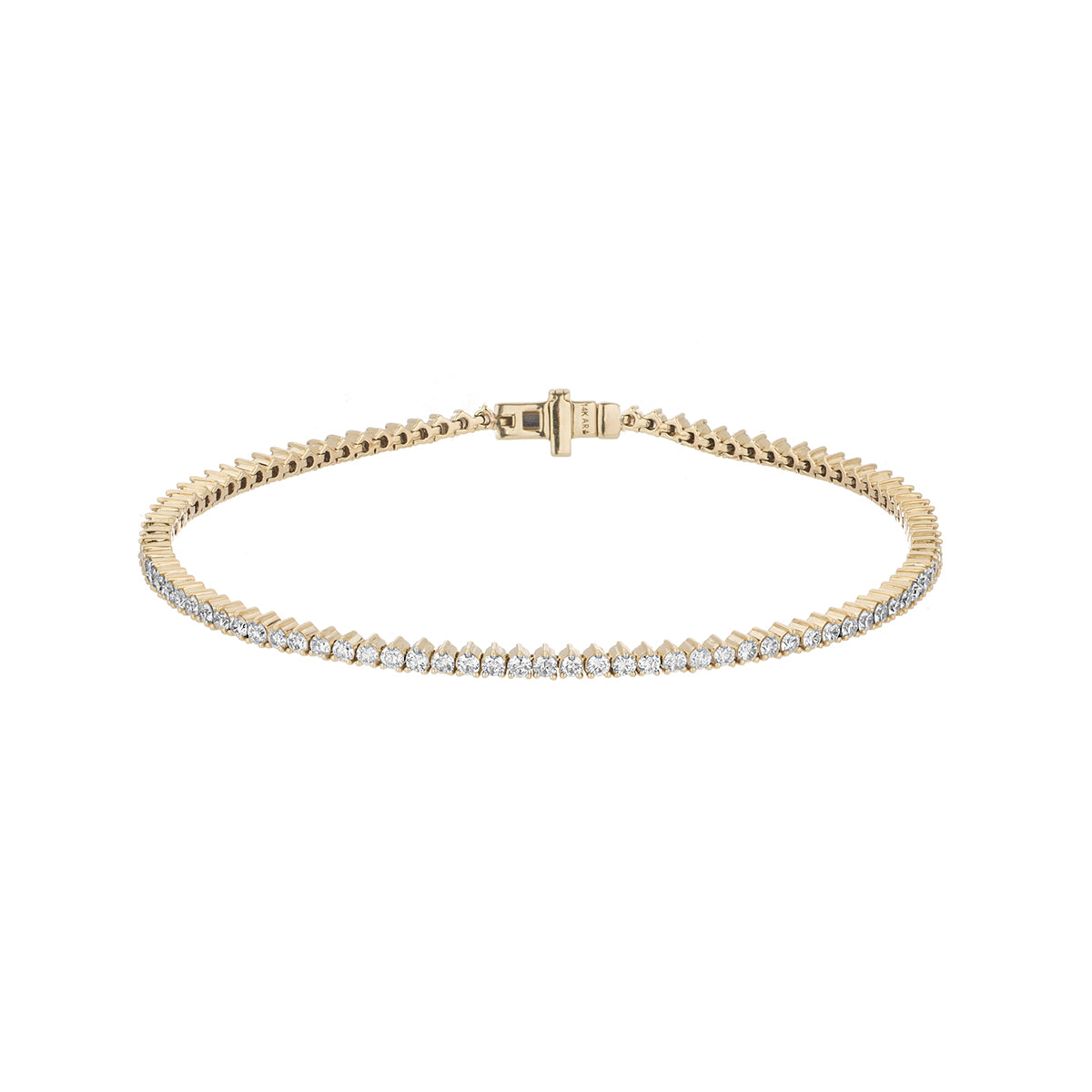 Diamond Rounds Tennis Bracelet