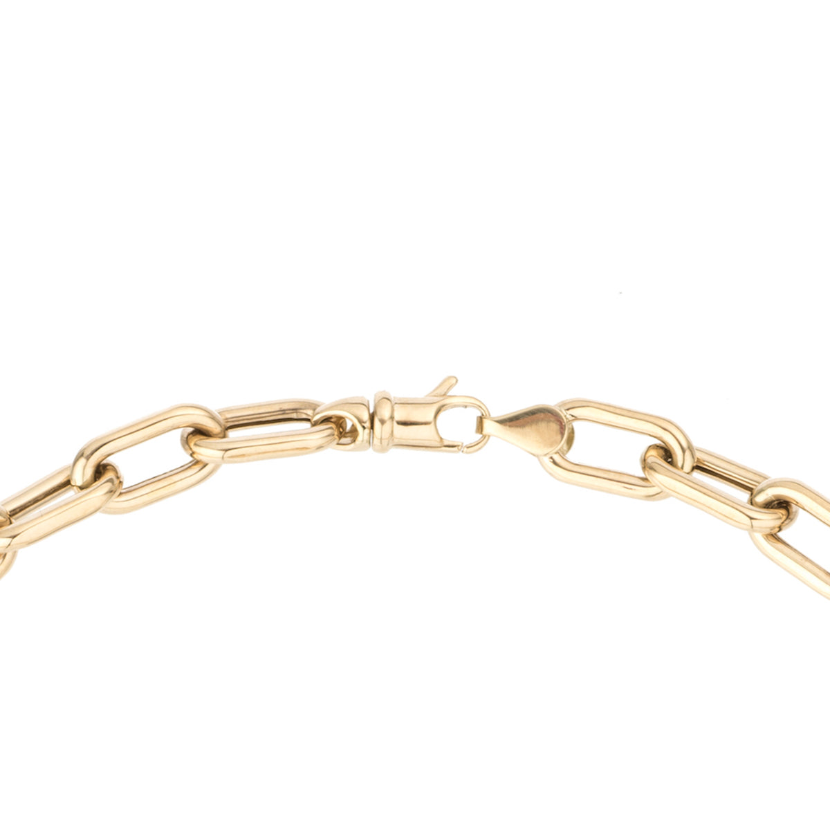 7mm Italian Chain Link Necklace