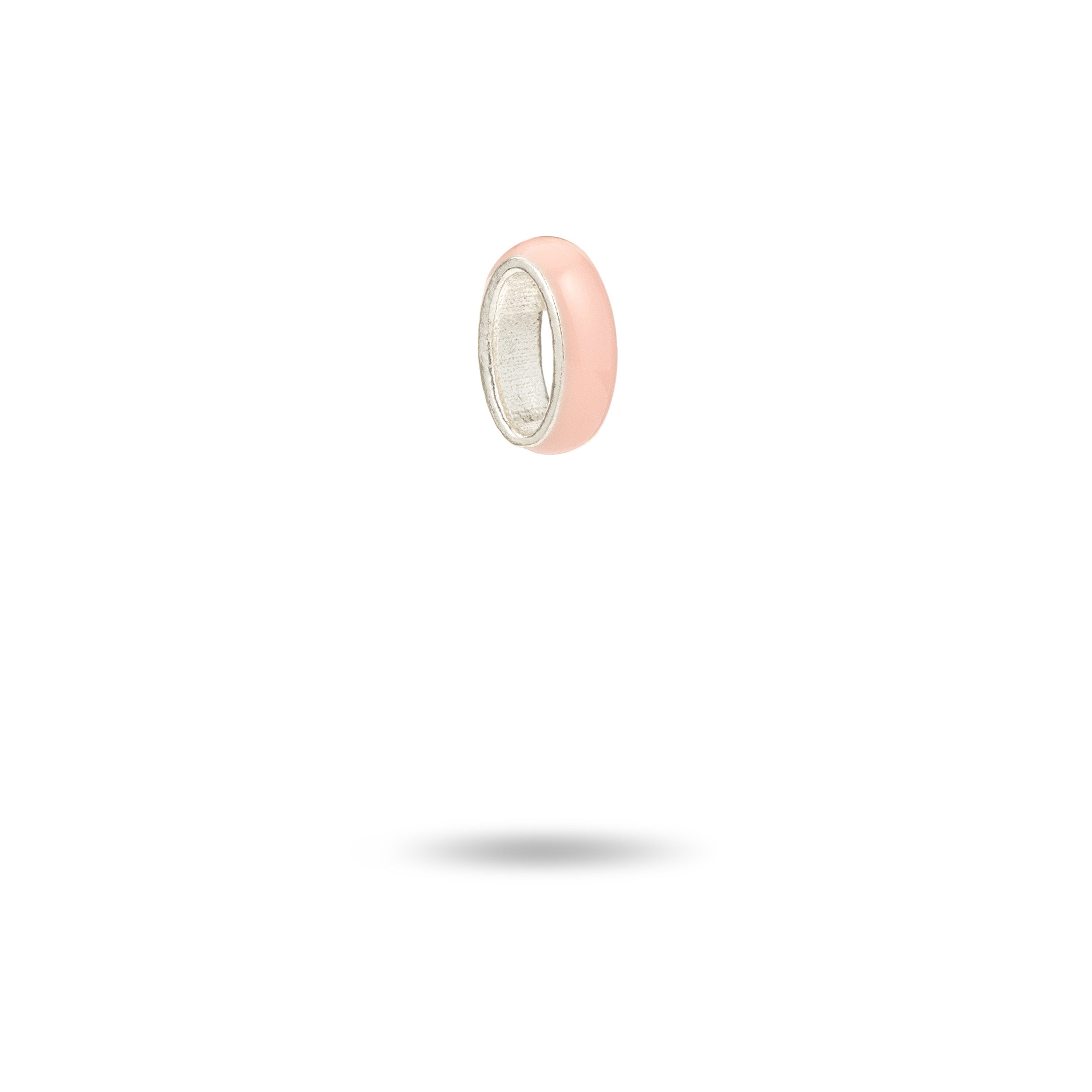 Pink Enamel Mini Bead