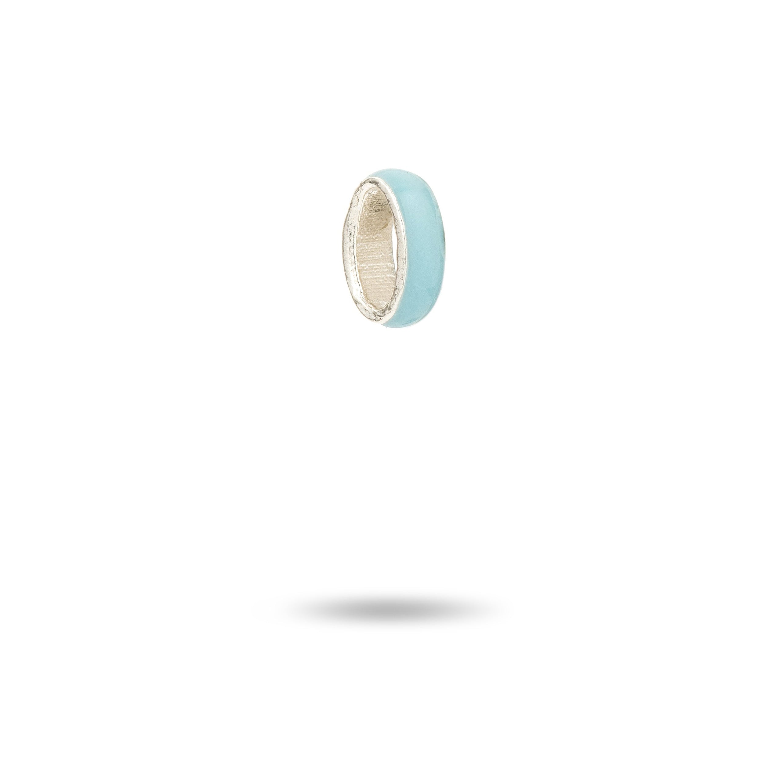 Sky Blue Enamel Mini Bead