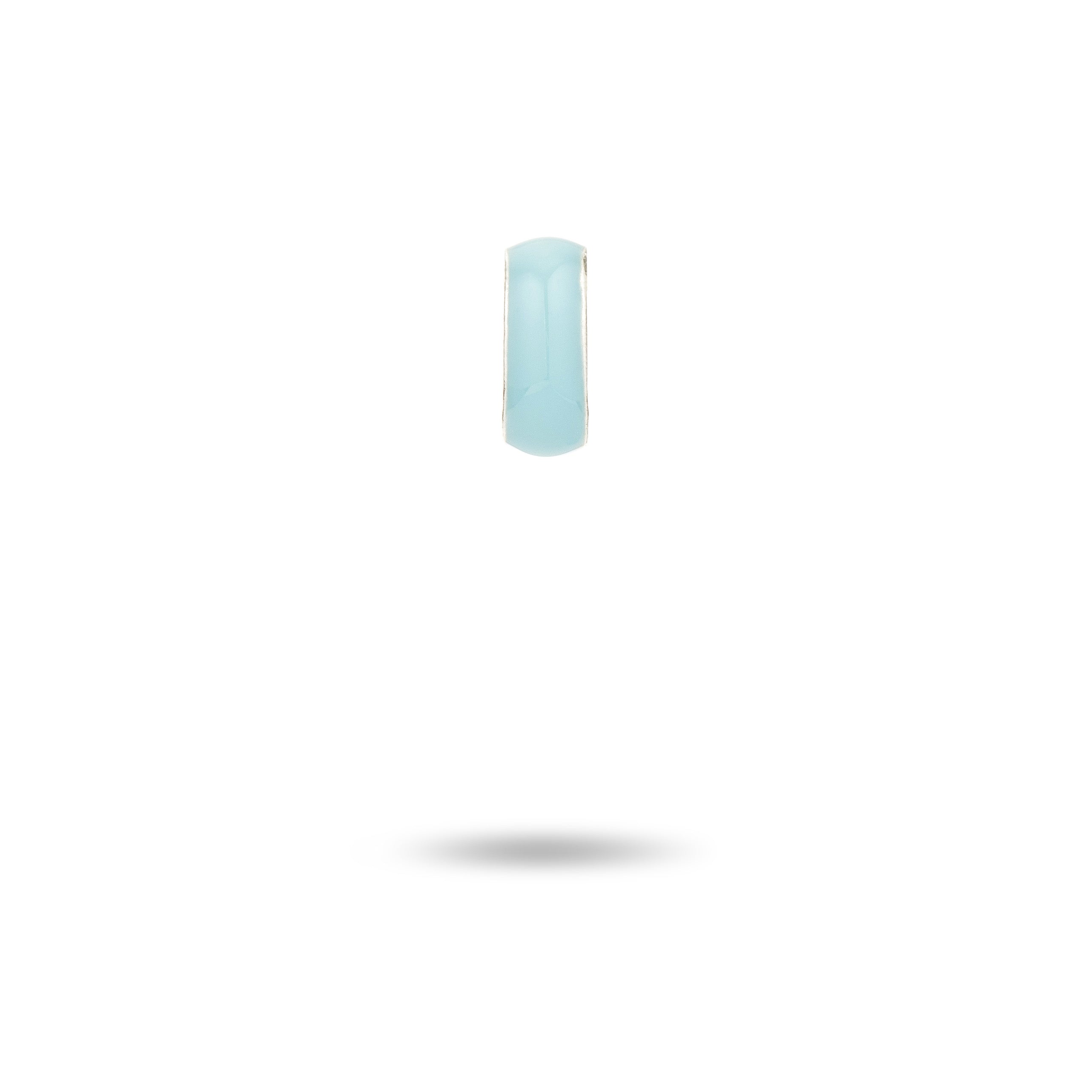 Sky Blue Enamel Mini Bead