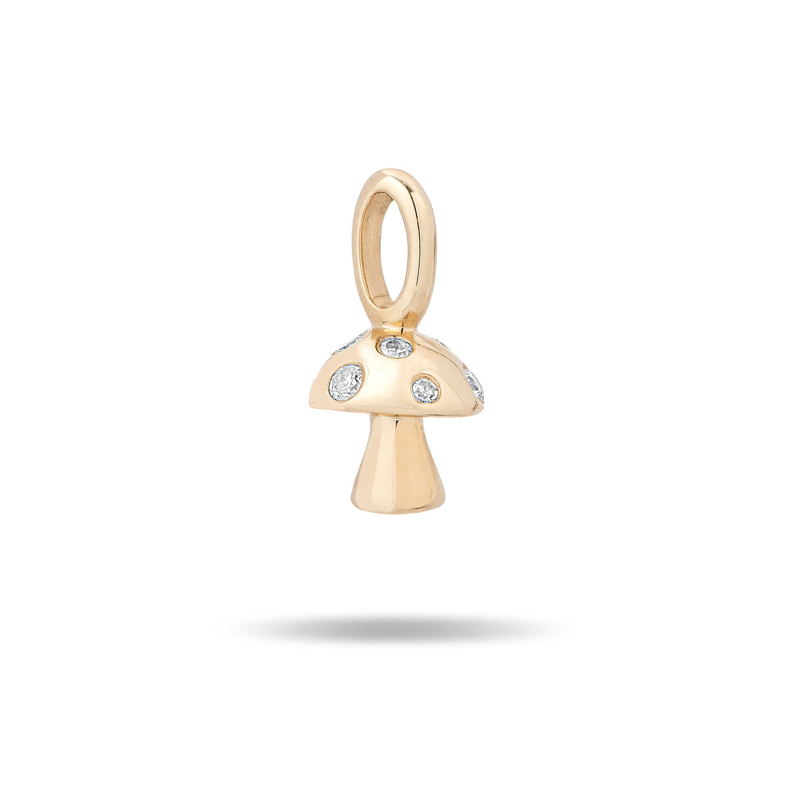 Enchanted Diamond Mushroom Mini Bead