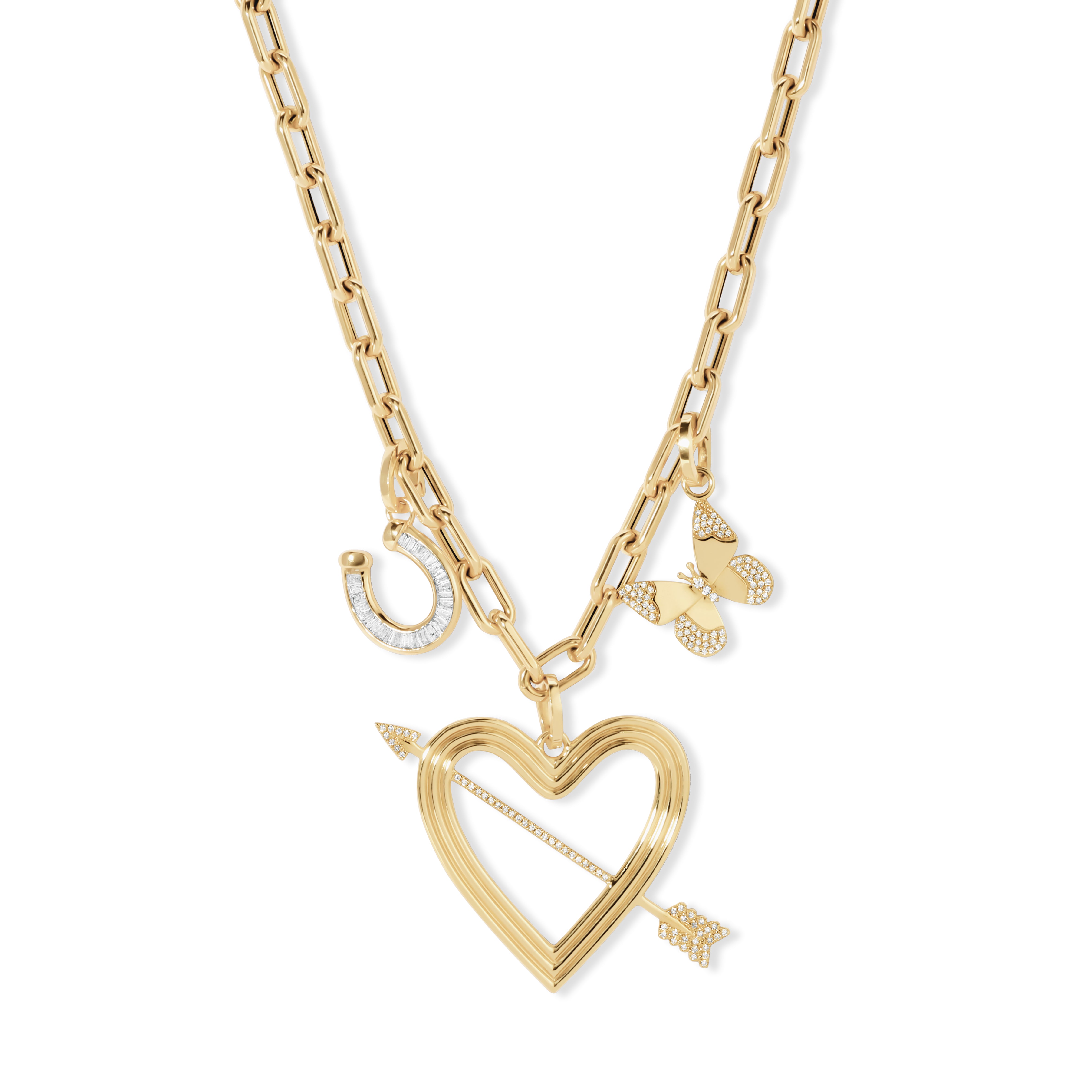 Big Love & Luck Luxe Charm Necklace