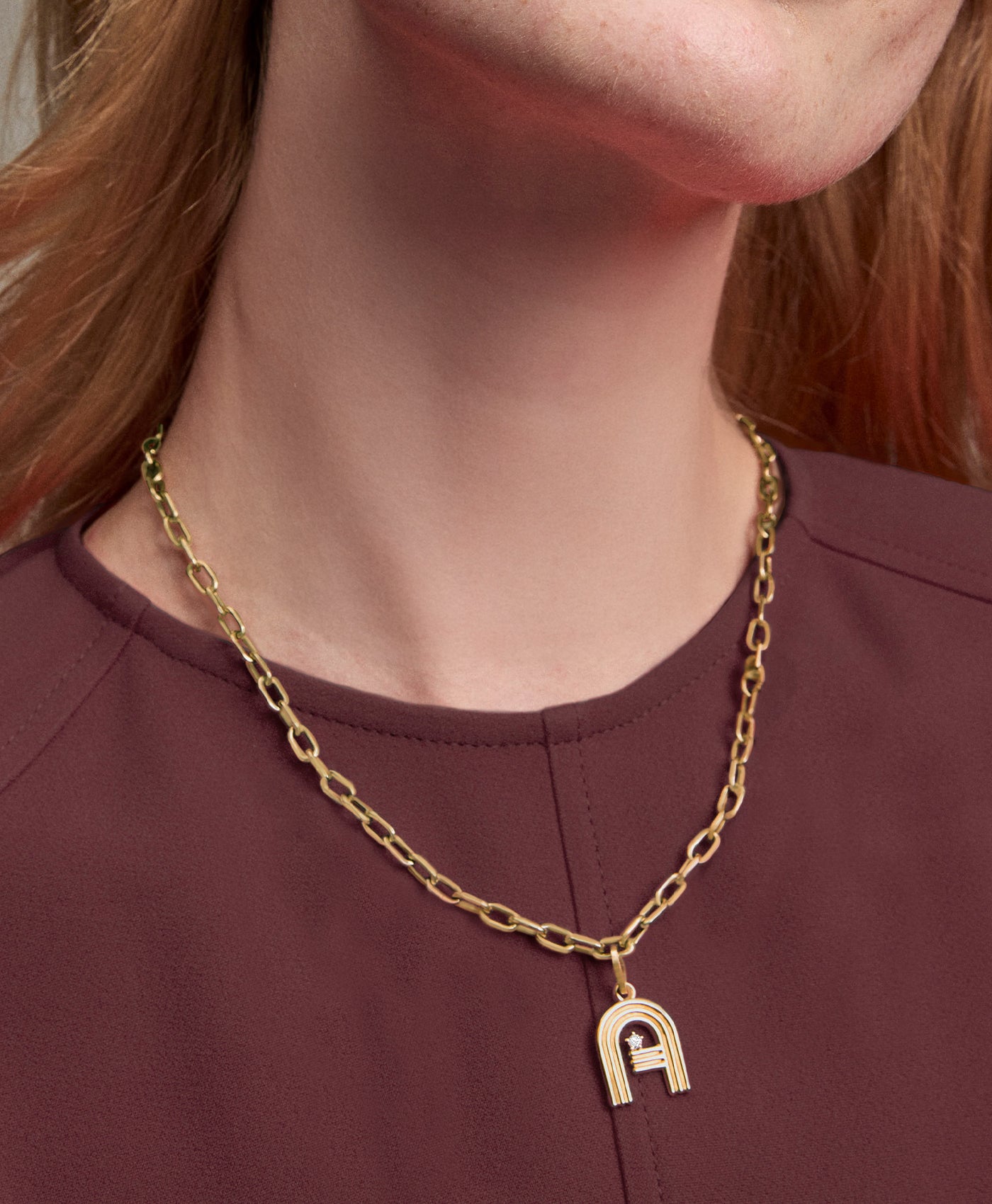 4mm Italian Charm Chain Necklace