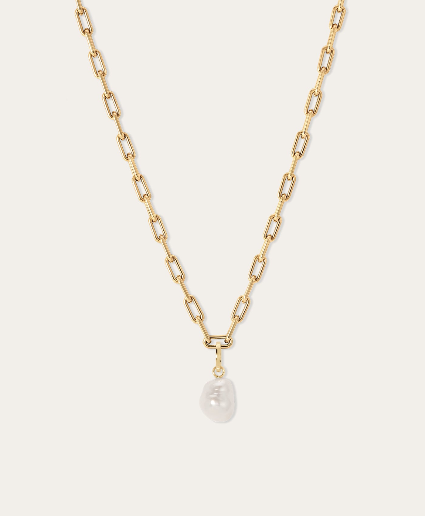 Pearl Drop Hinged Charm