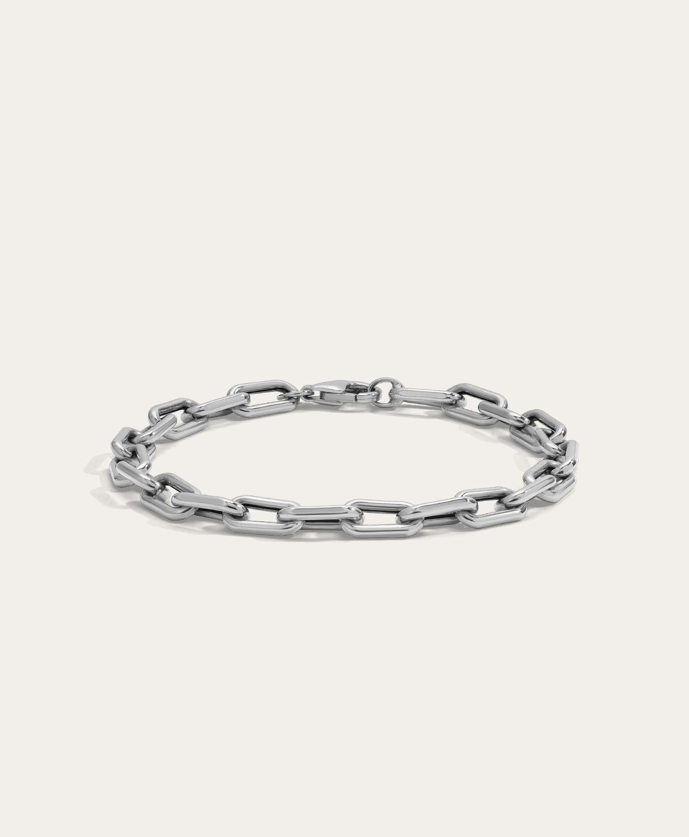 5.3mm Italian Chain Link Bracelet in Sterling Silver