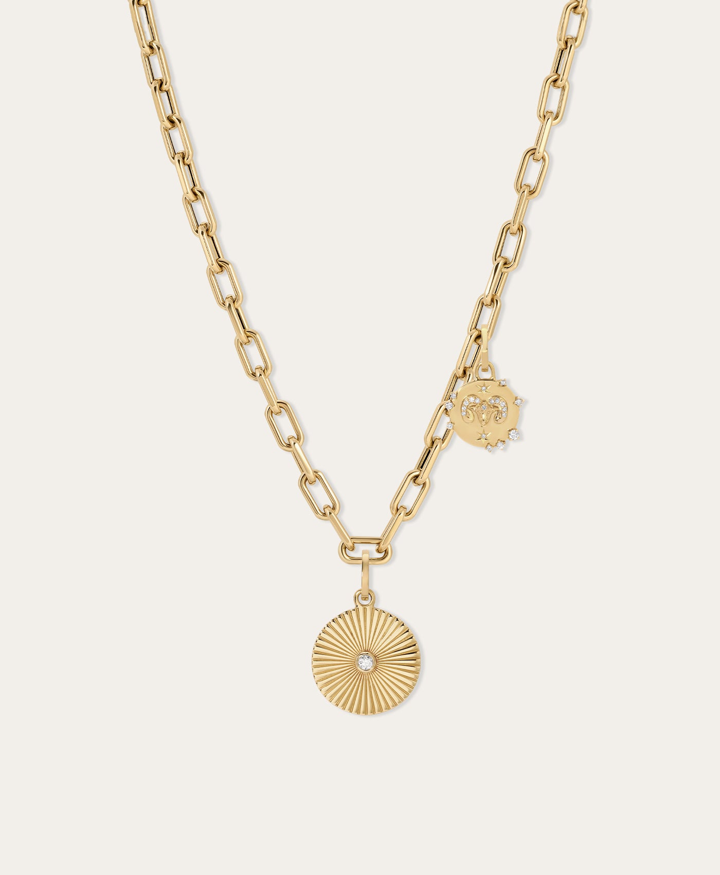 Starstruck Diamond Charm Necklace