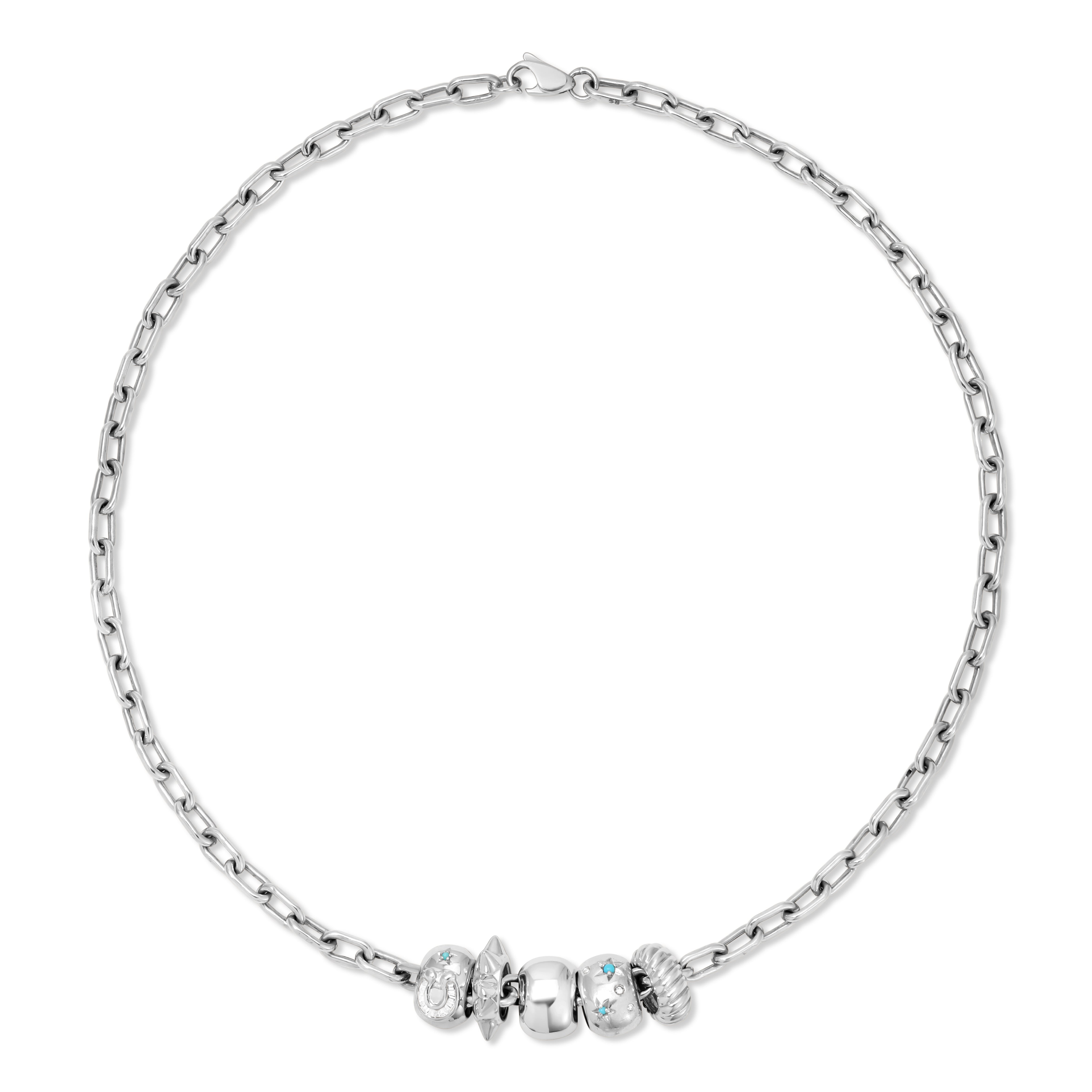 Lila Luxe Big Bead Necklace