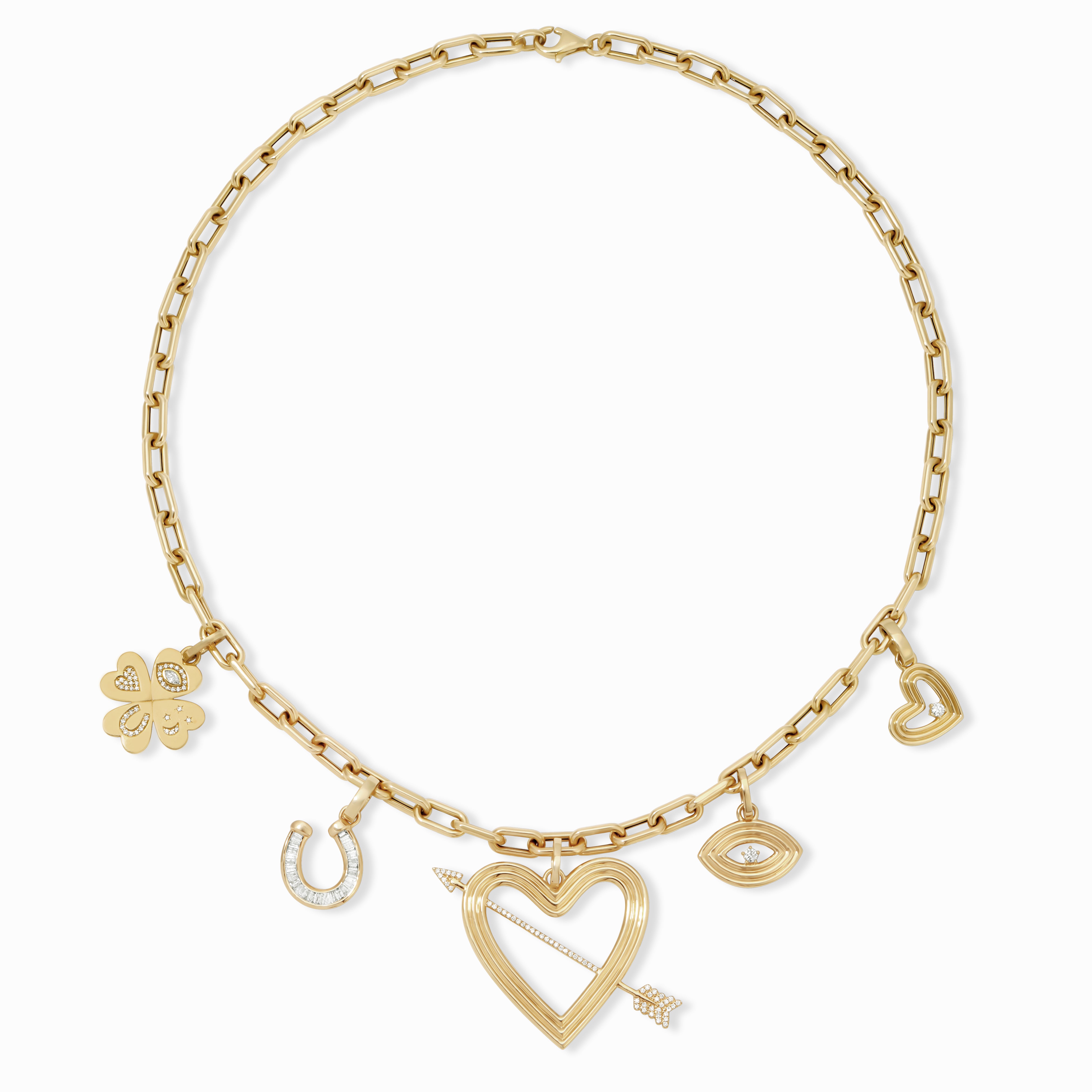 Eye Love You Luxe Charm Necklace